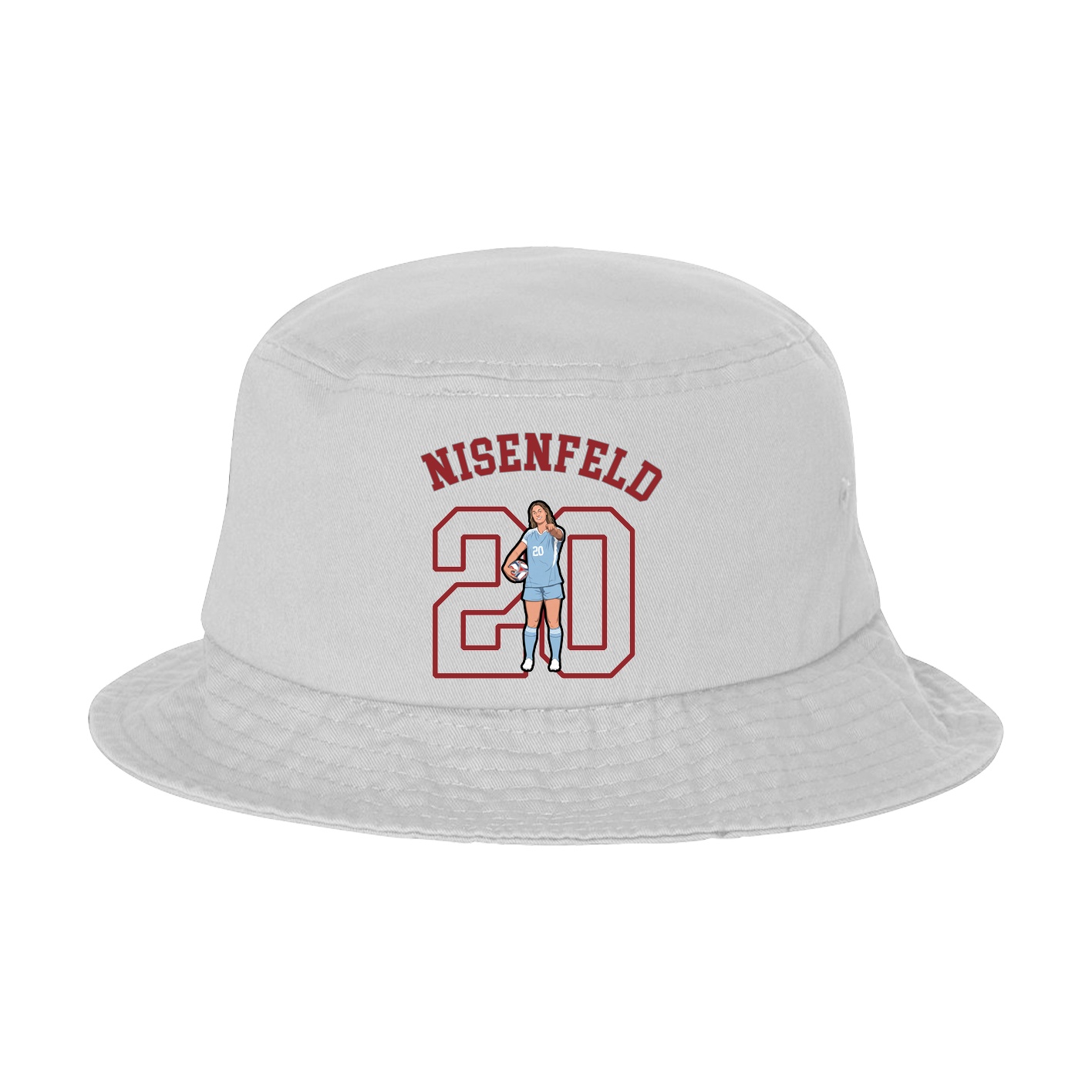 Bucket Cap — Shirsey Arch in White