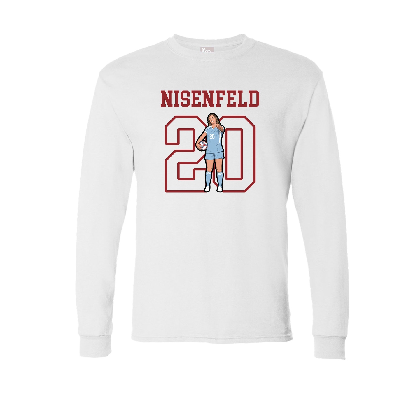 Long Sleeve Tee — Shirsey in White