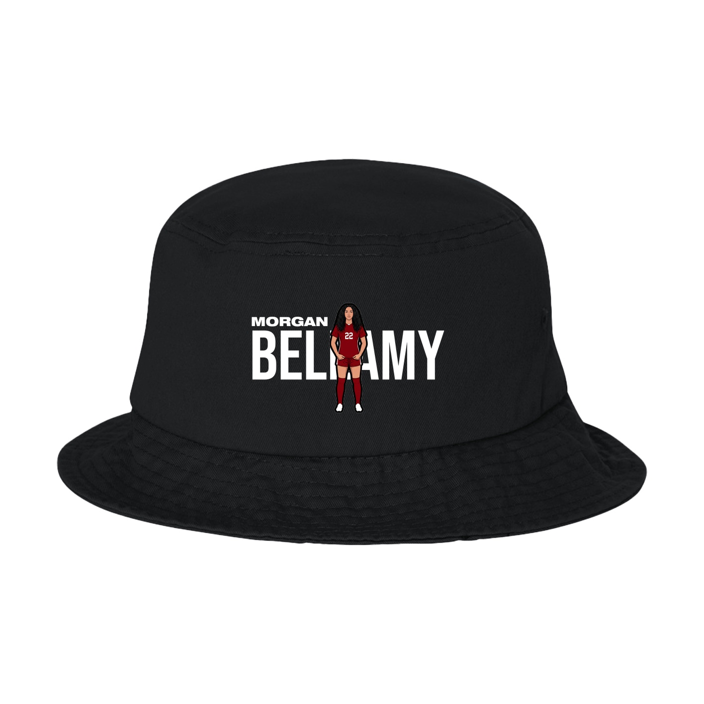 Bucket Cap — Player Name in Black