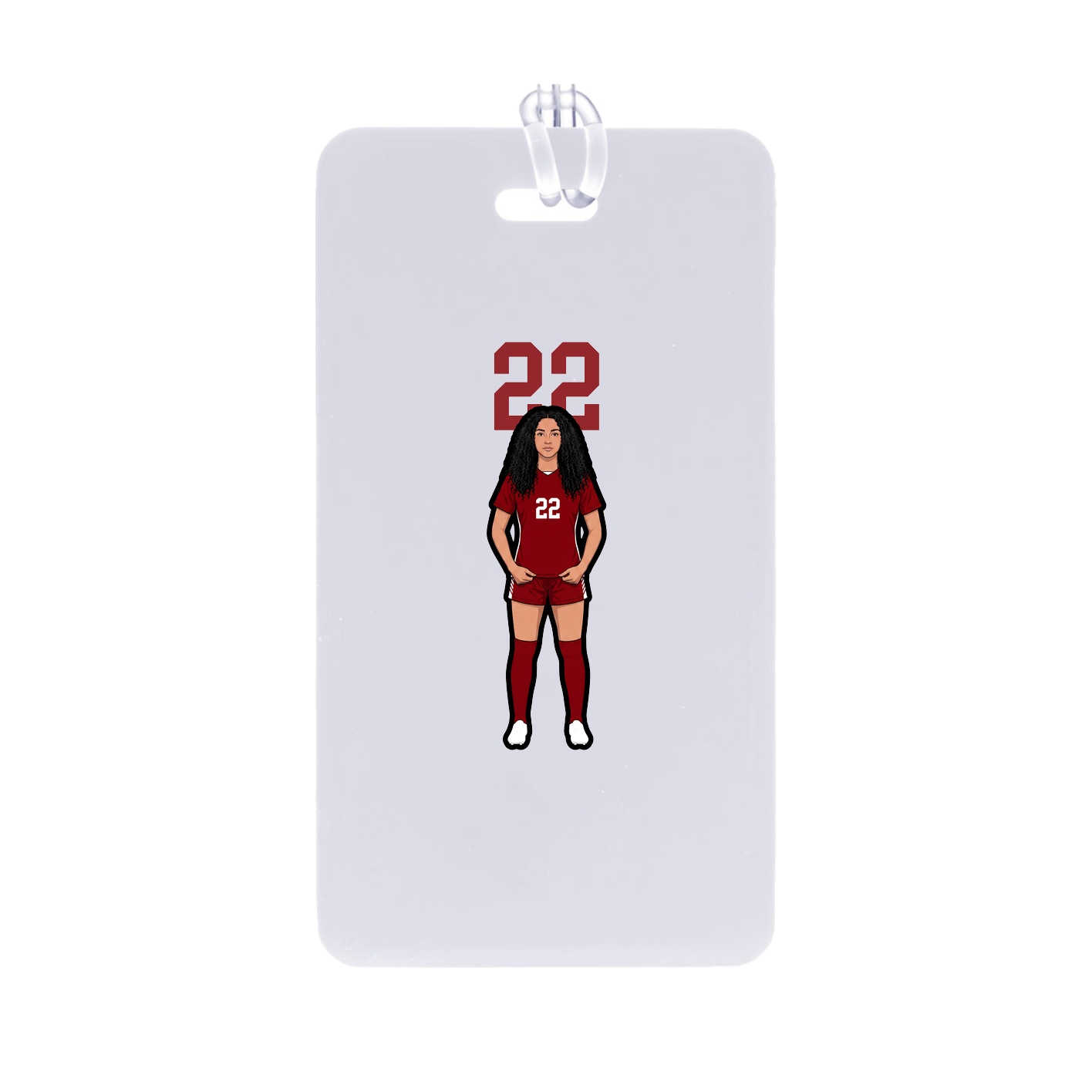 Bag Tag — Number Top in Classic