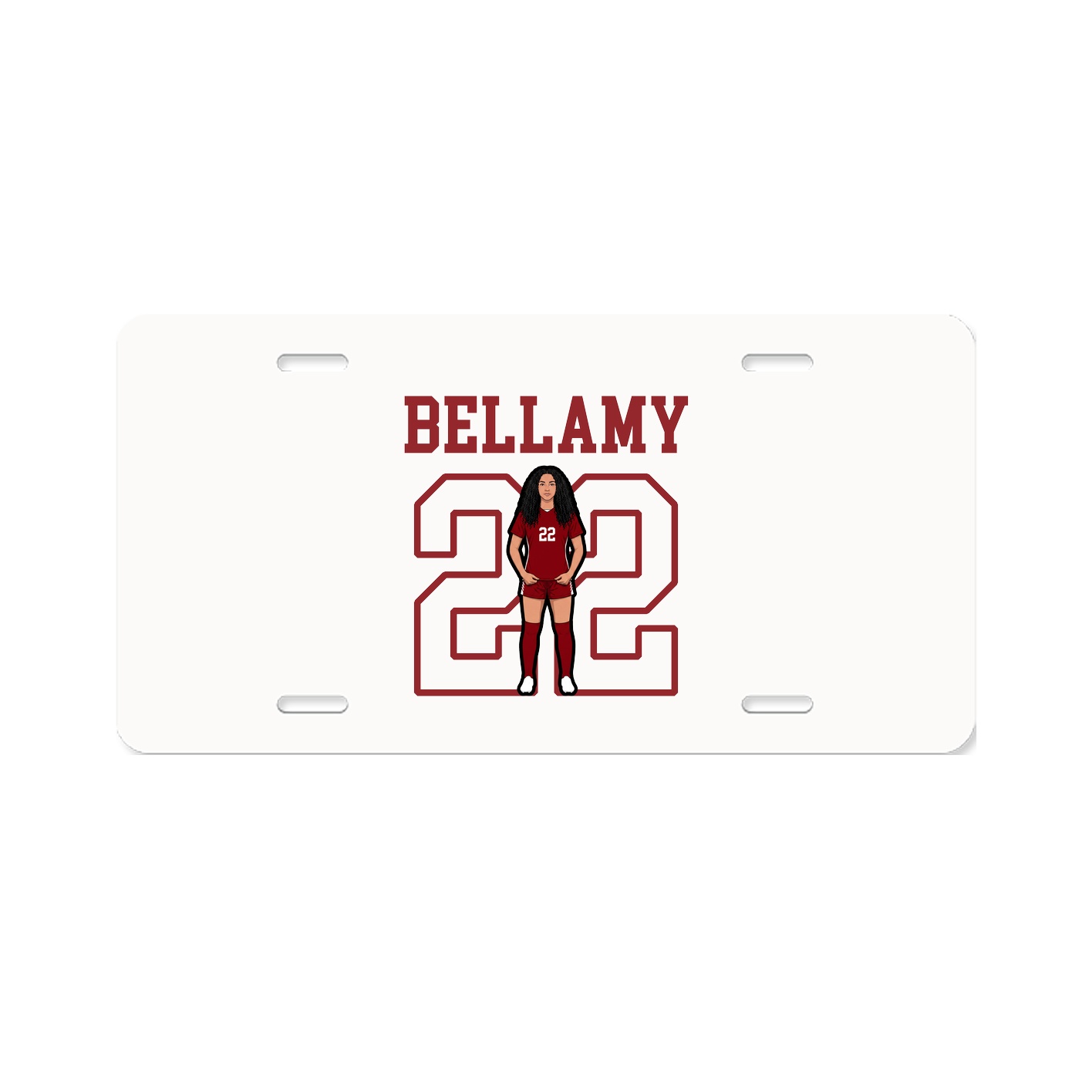 License Plate — Shirsey in Classic