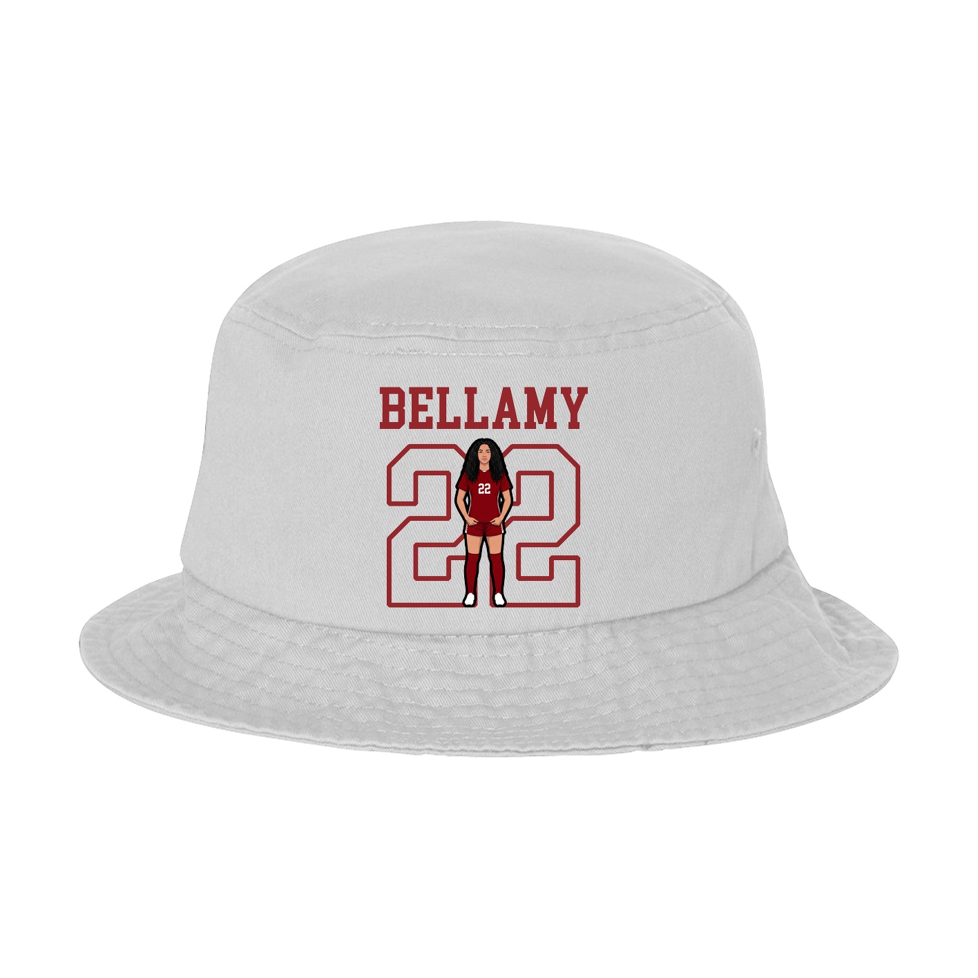 Bucket Cap — Shirsey in White