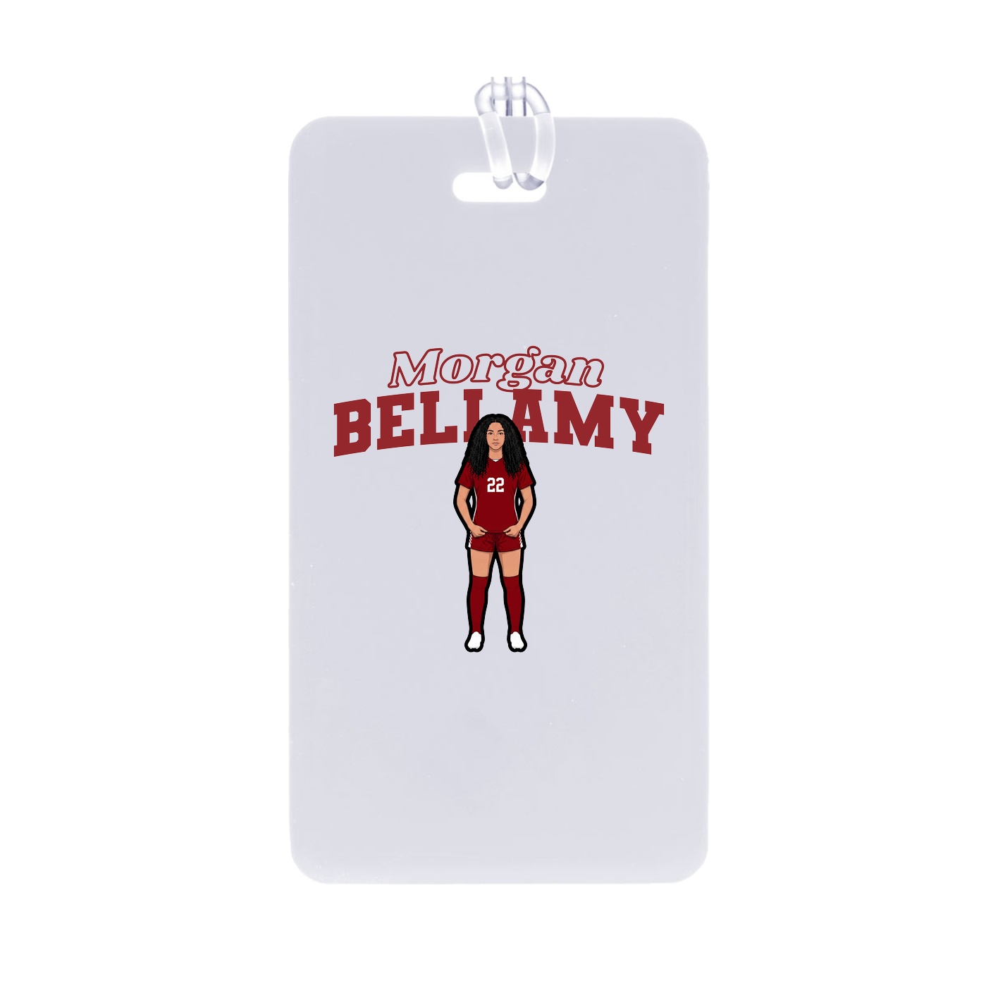 Bag Tag — Name Arch in Classic