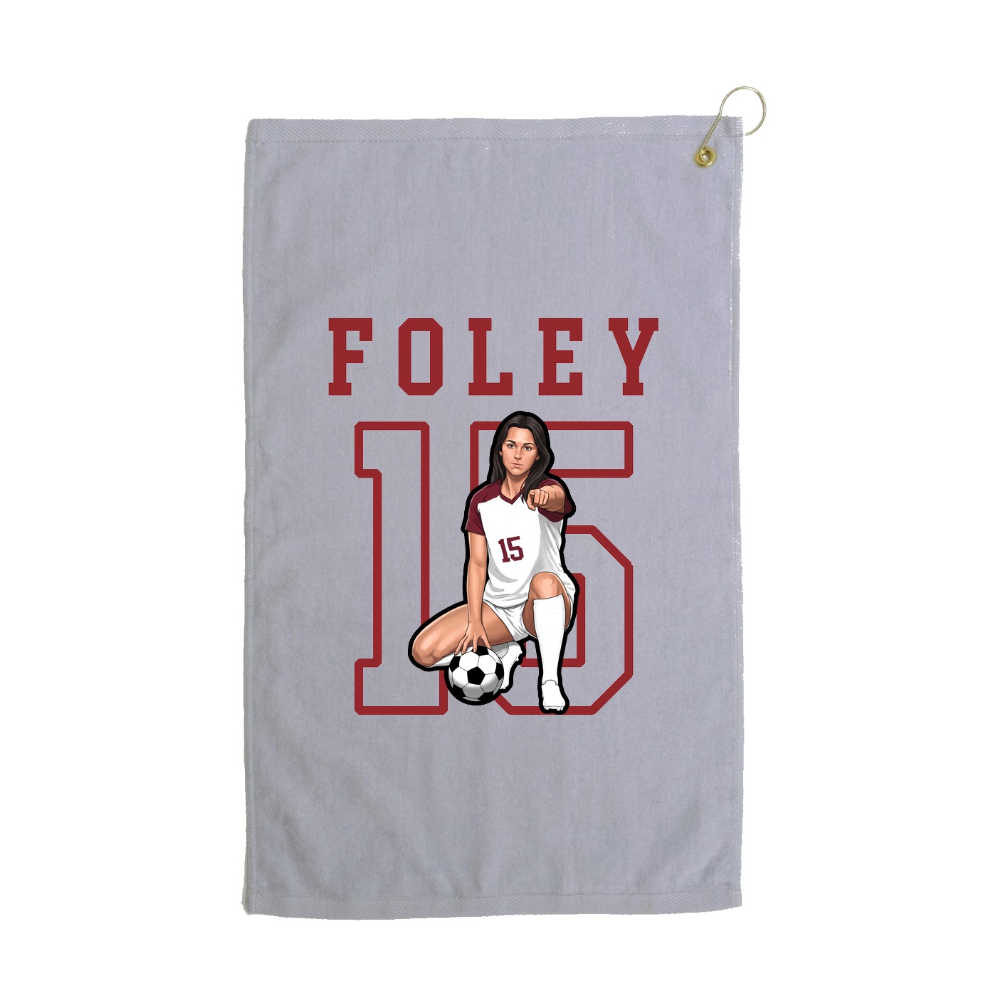 Golf Towel — Shirsey in Grey