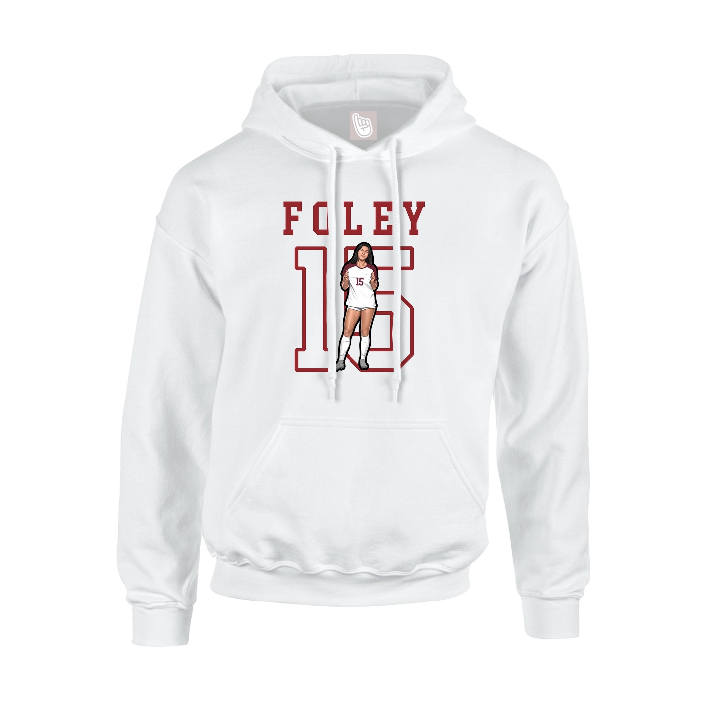 Youth Hoodie — Shirsey in White