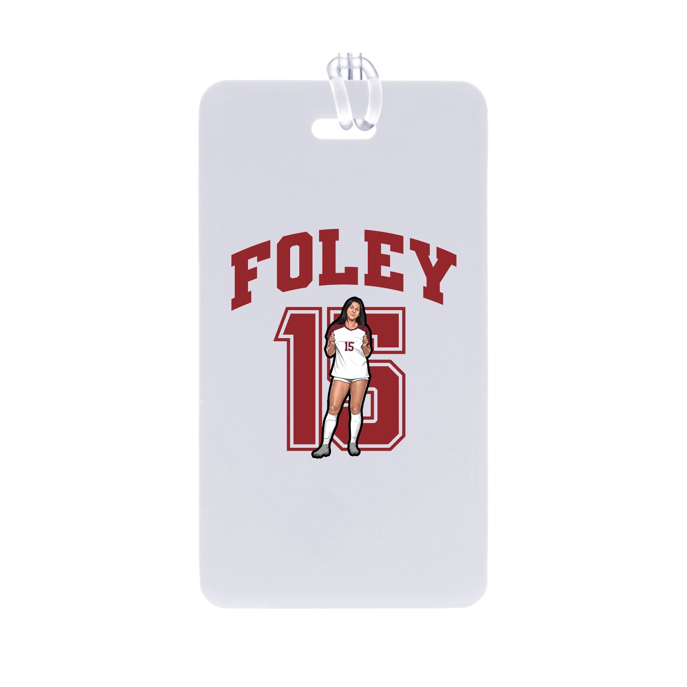 Bag Tag — Number in Classic