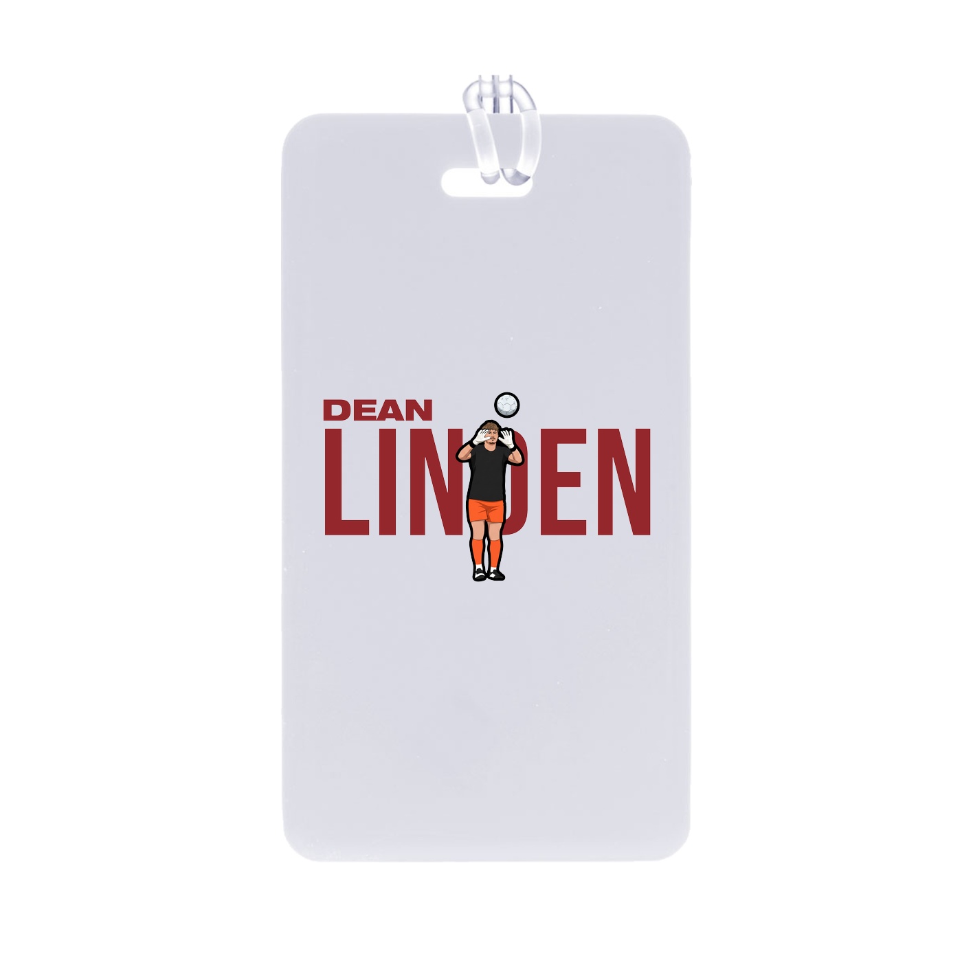 Bag Tag — Player Name in Classic