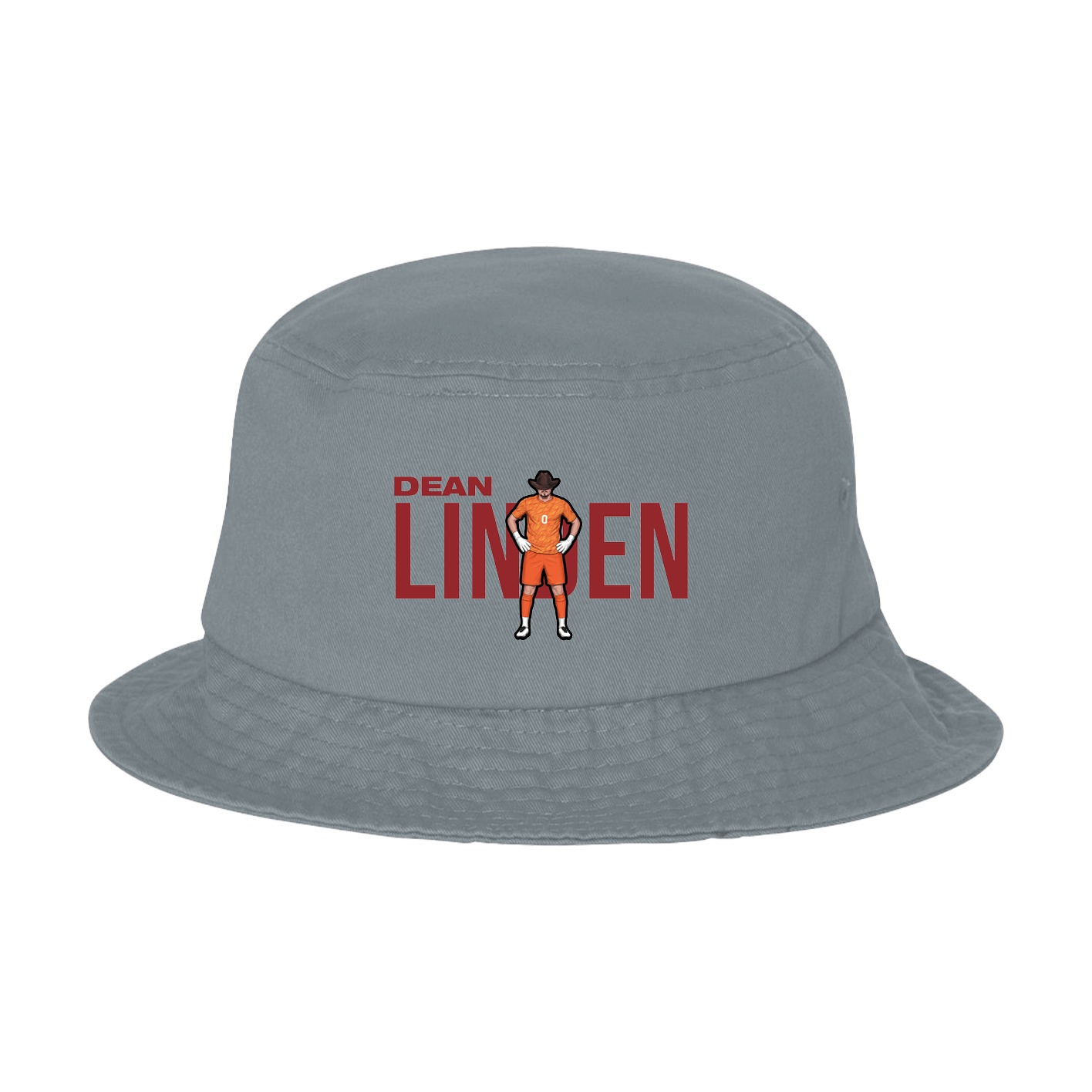 Bucket Cap — Player Name in Grey