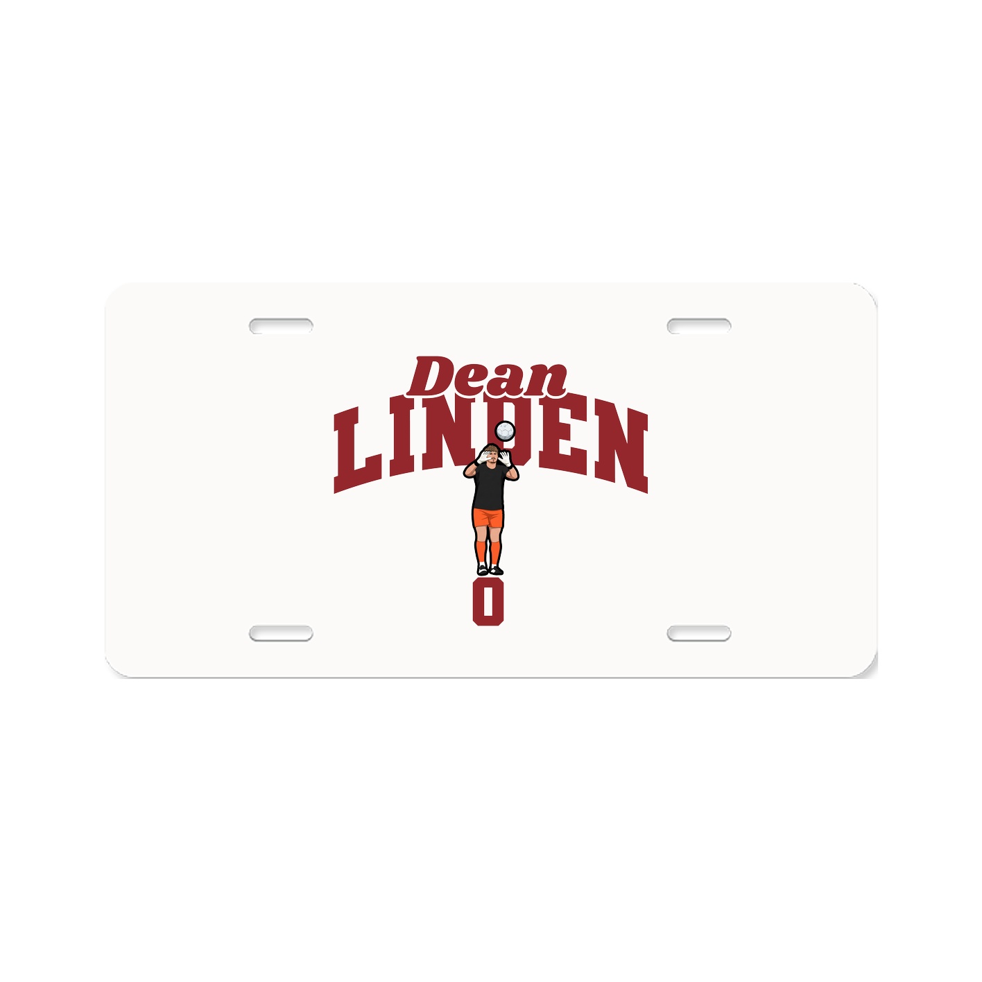 License Plate — Signature Arch in Classic