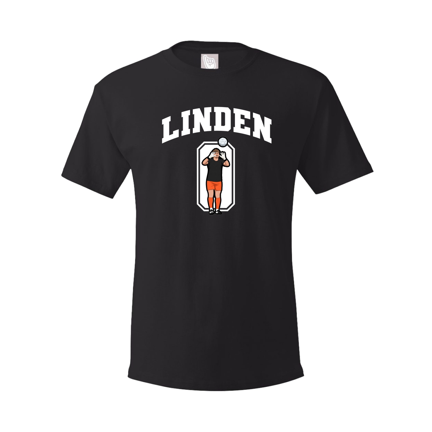 Youth Tee — Number in Black