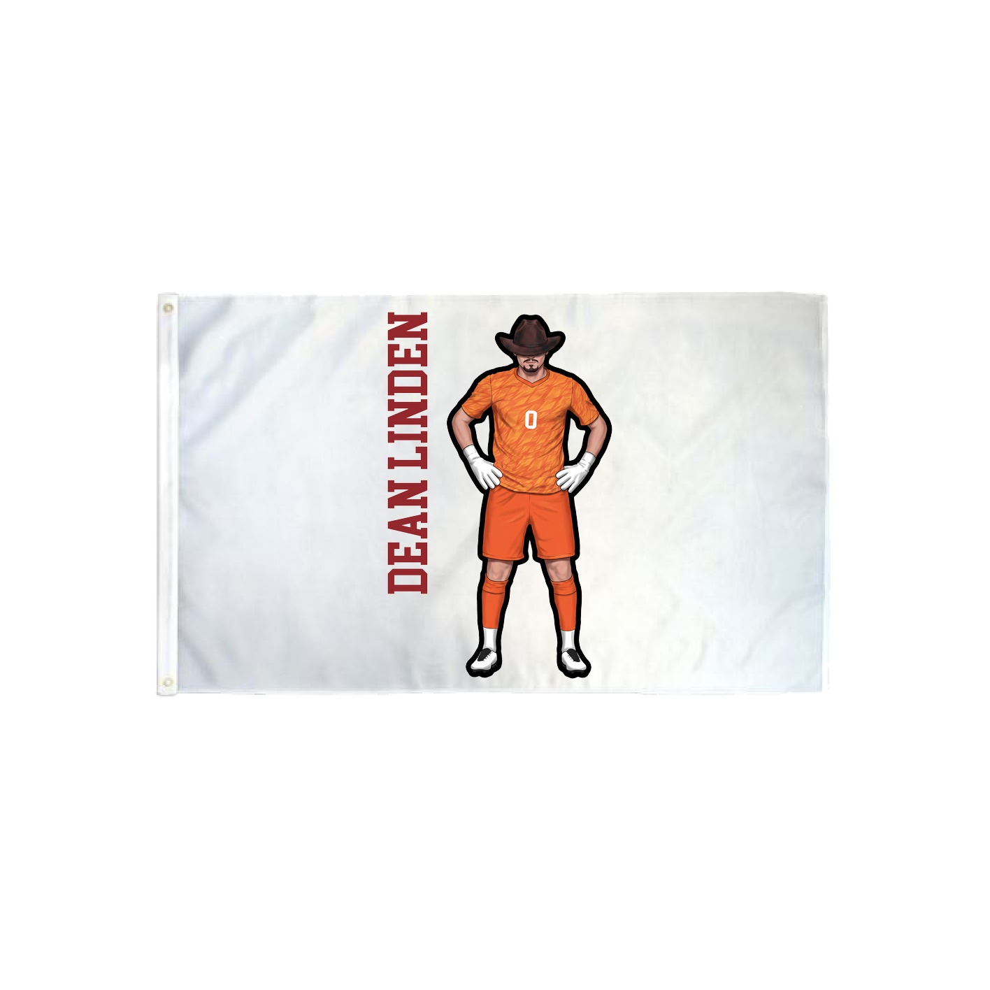 3x5 Flag — Name Vertical in Classic