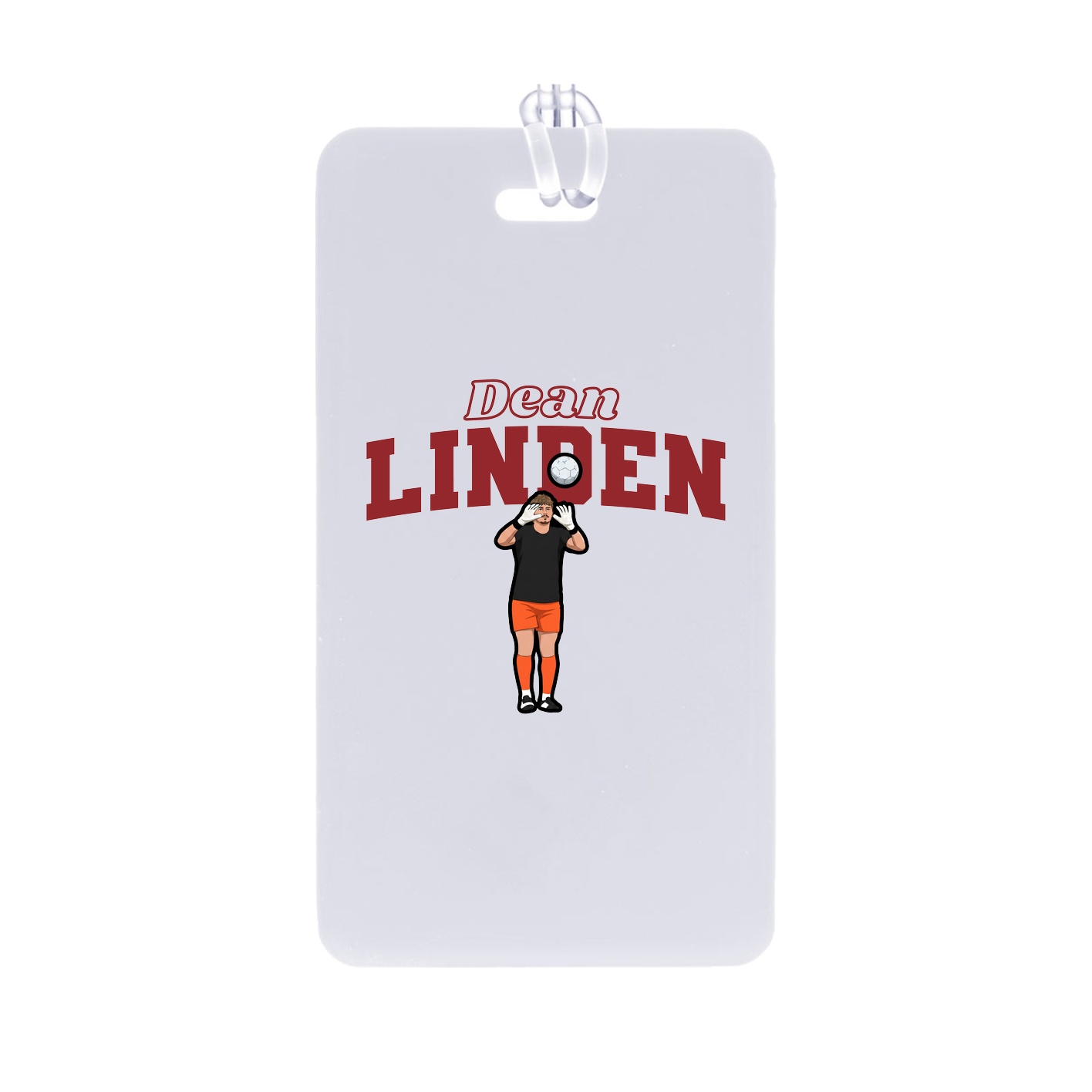 Bag Tag — Name Arch in Classic
