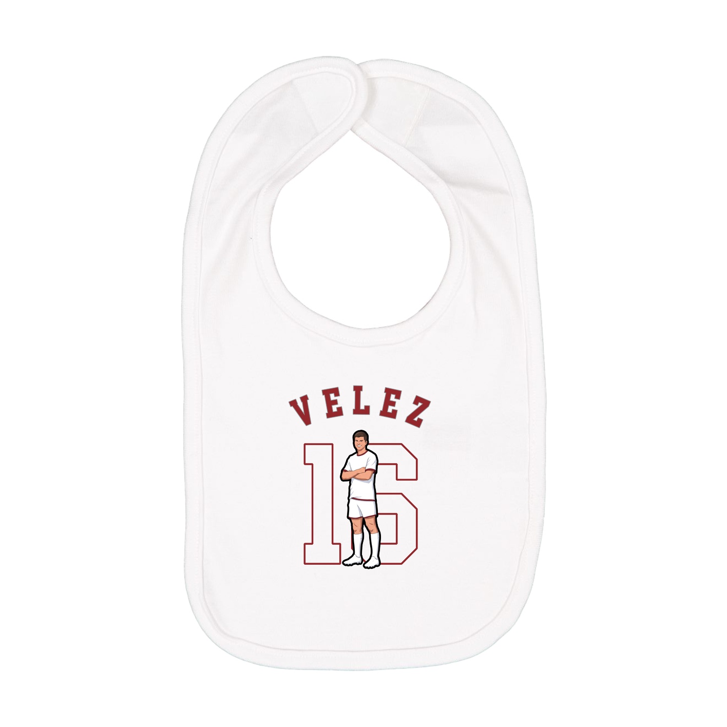 Infant Bib — Classic in White