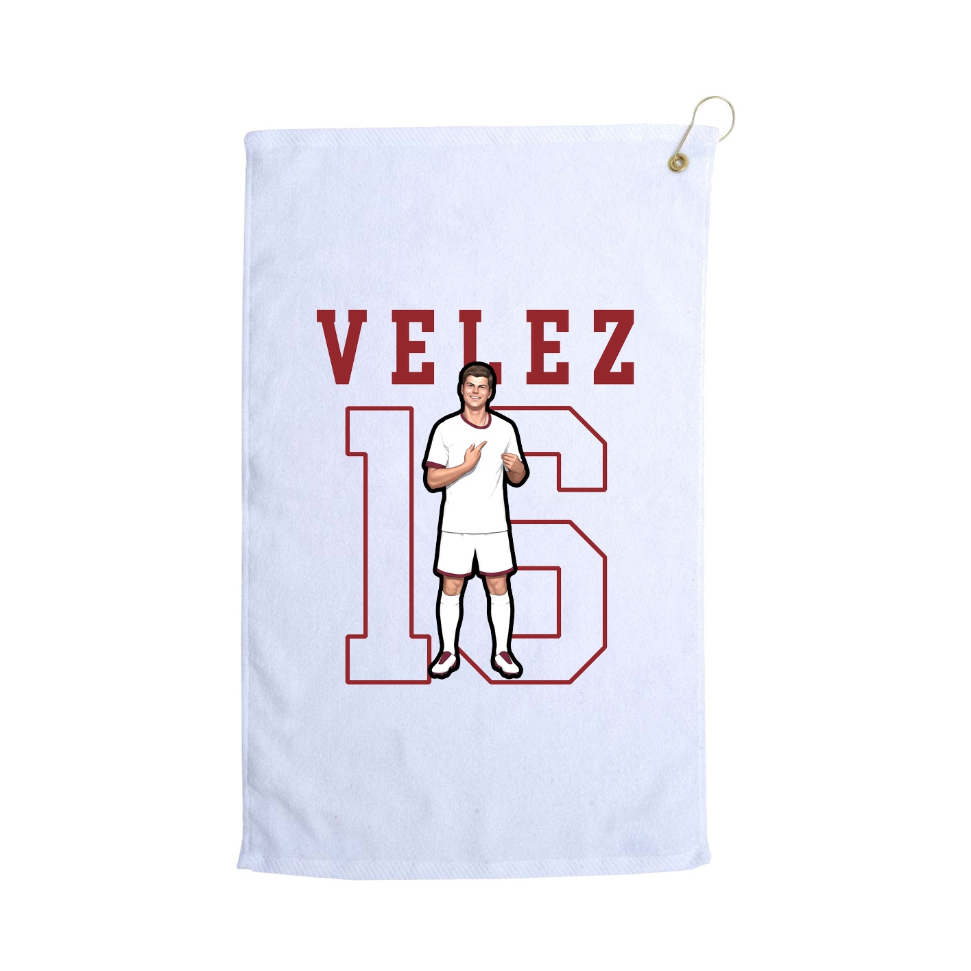 Golf Towel — Shirsey in White