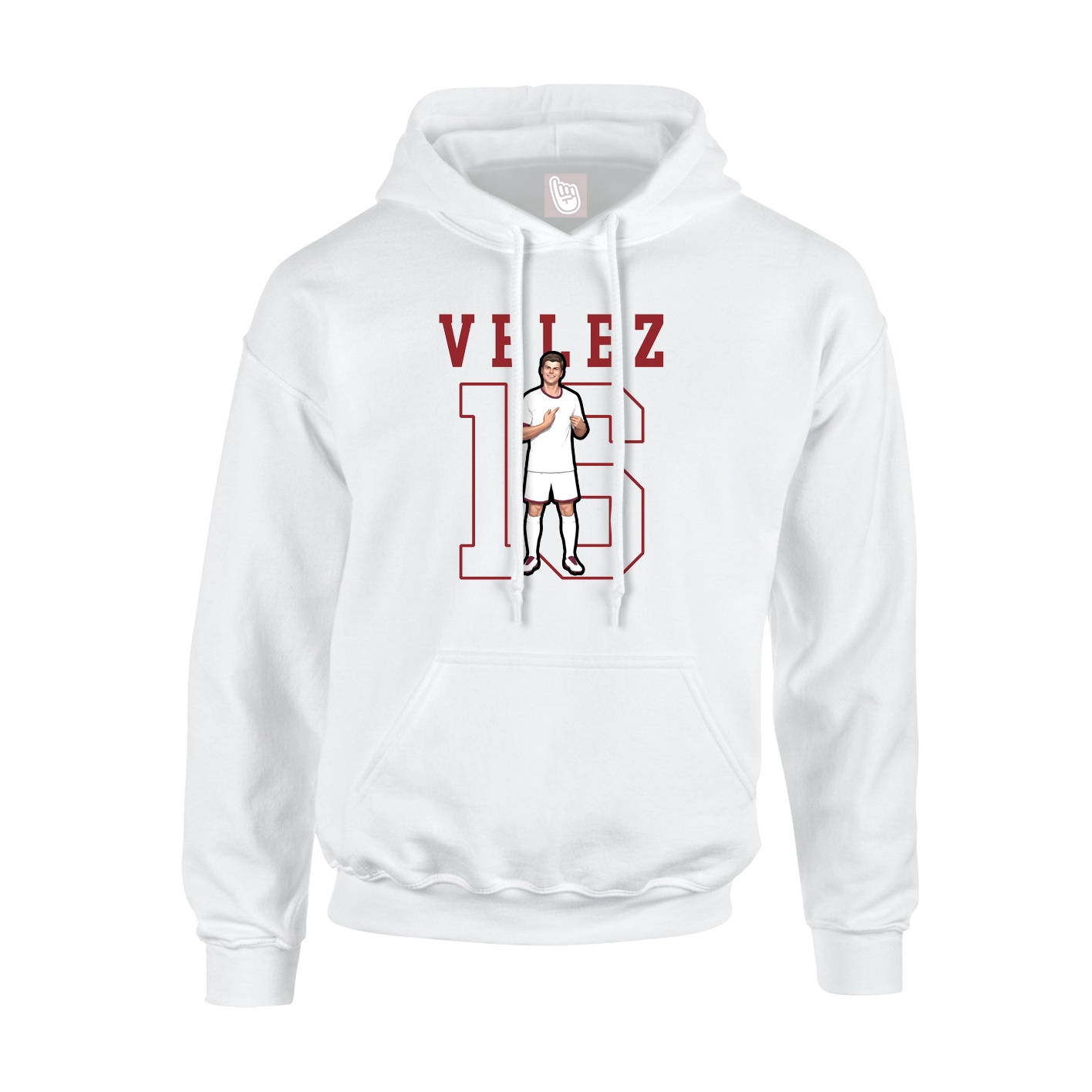 Youth Hoodie — Shirsey in White
