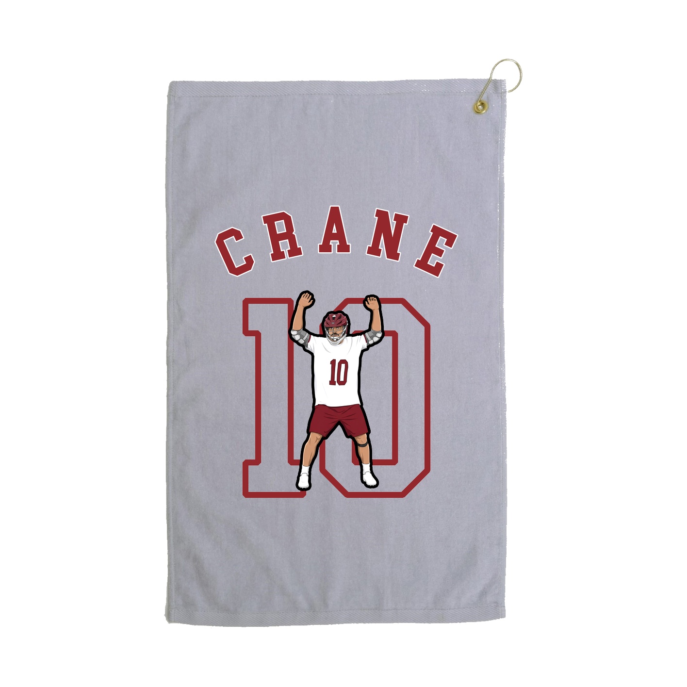 Golf Towel — Shirsey Arch in Grey