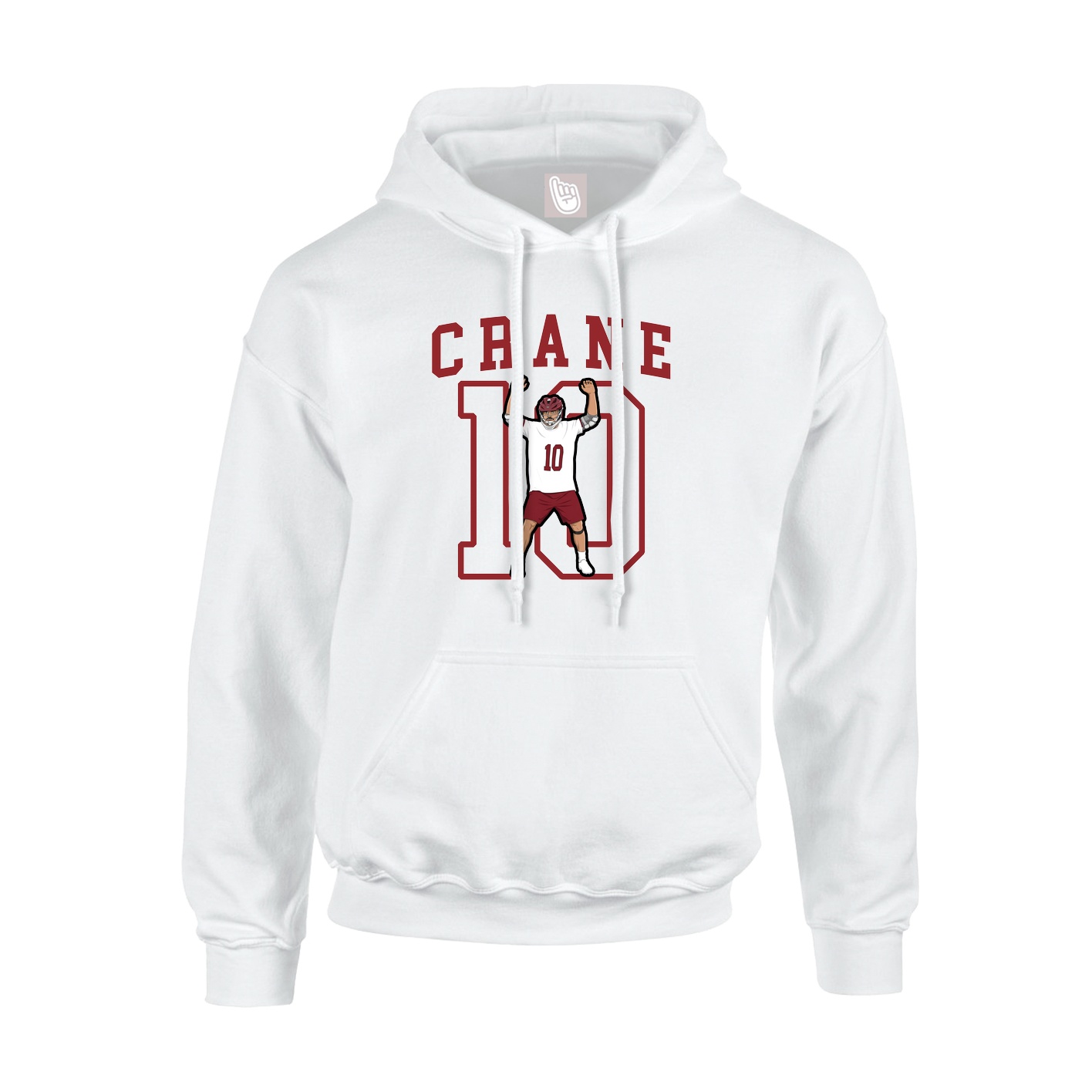 Youth Hoodie — Shirsey in White