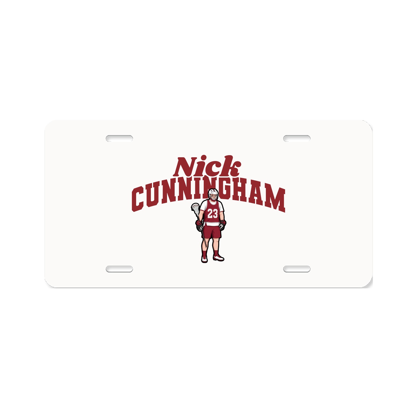 License Plate — Signature Arch in Classic