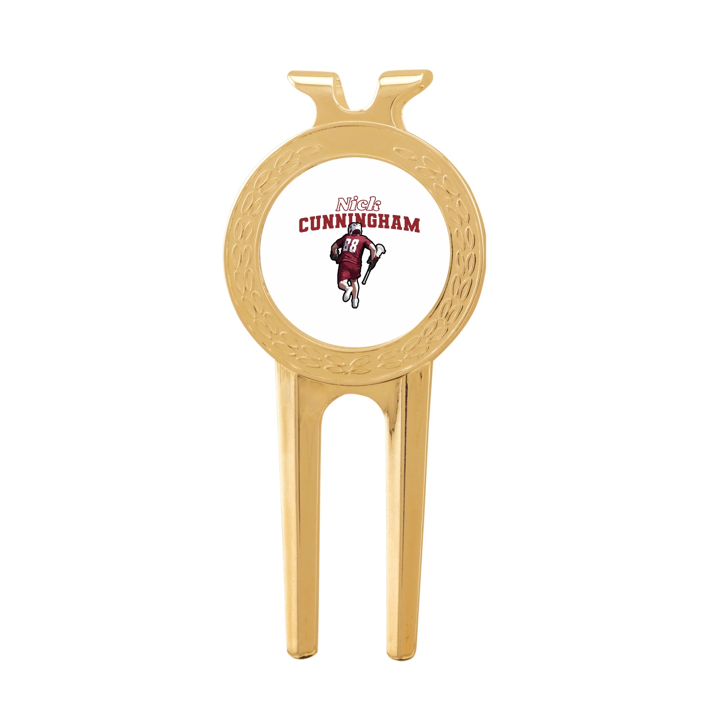 Divot Tool with Ball Marker — Name Arch in Classic