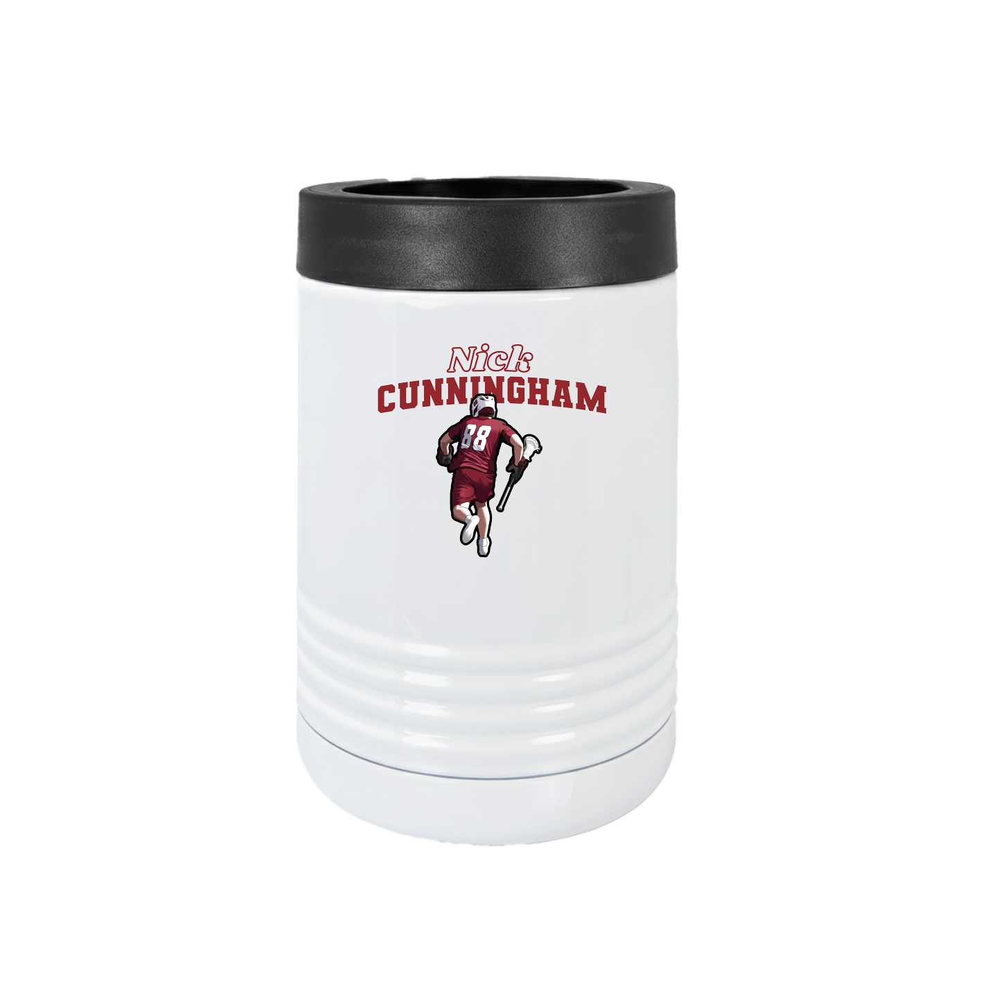 Beverage Holder — Name Arch in White