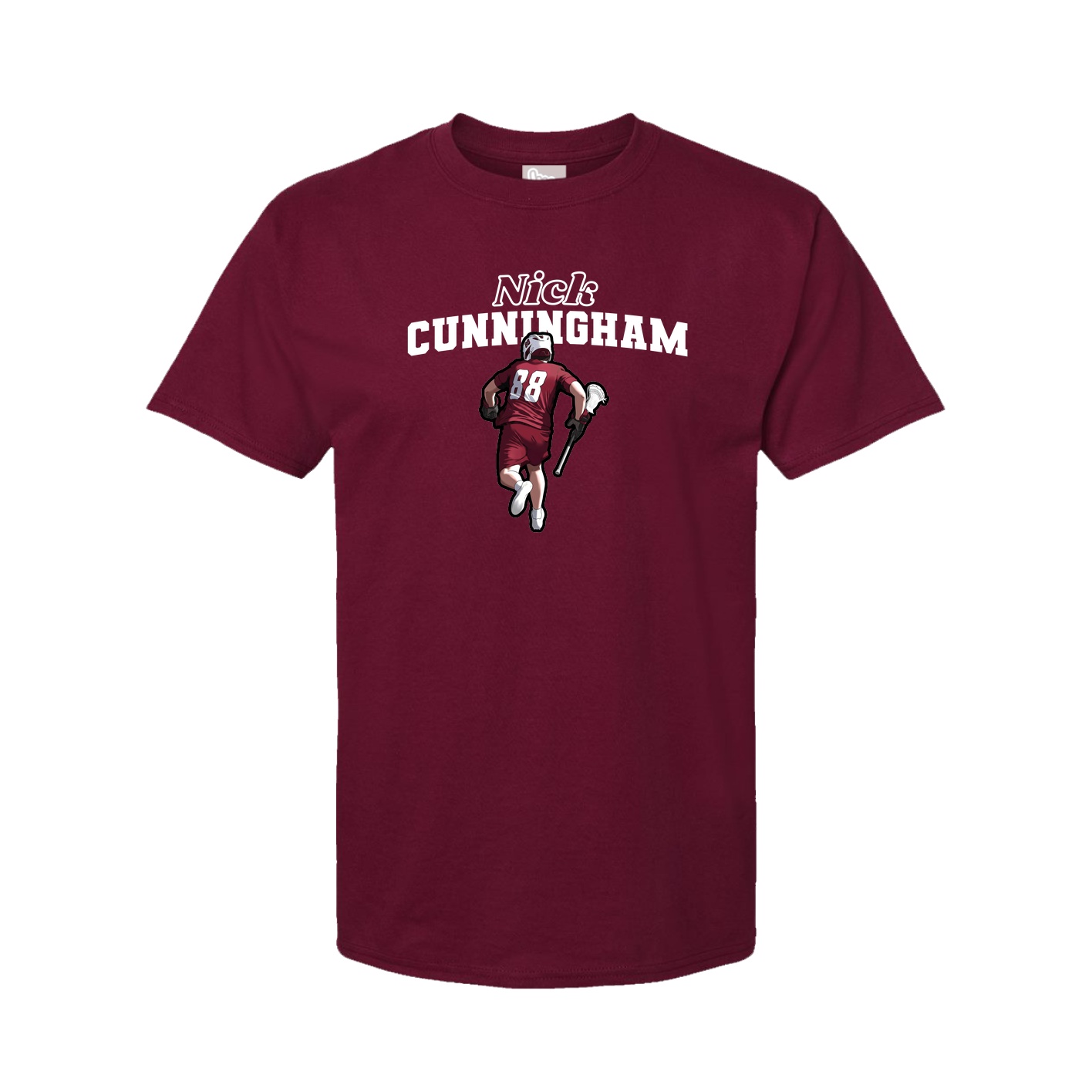 Tee — Name Arch in Cardinal