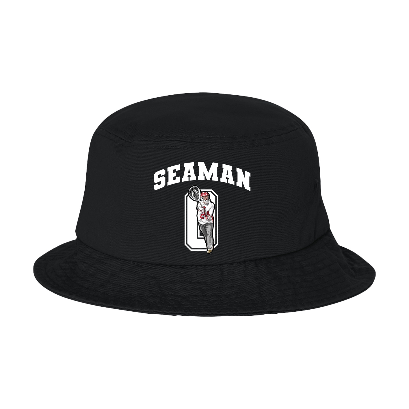 Bucket Cap — Number in Black