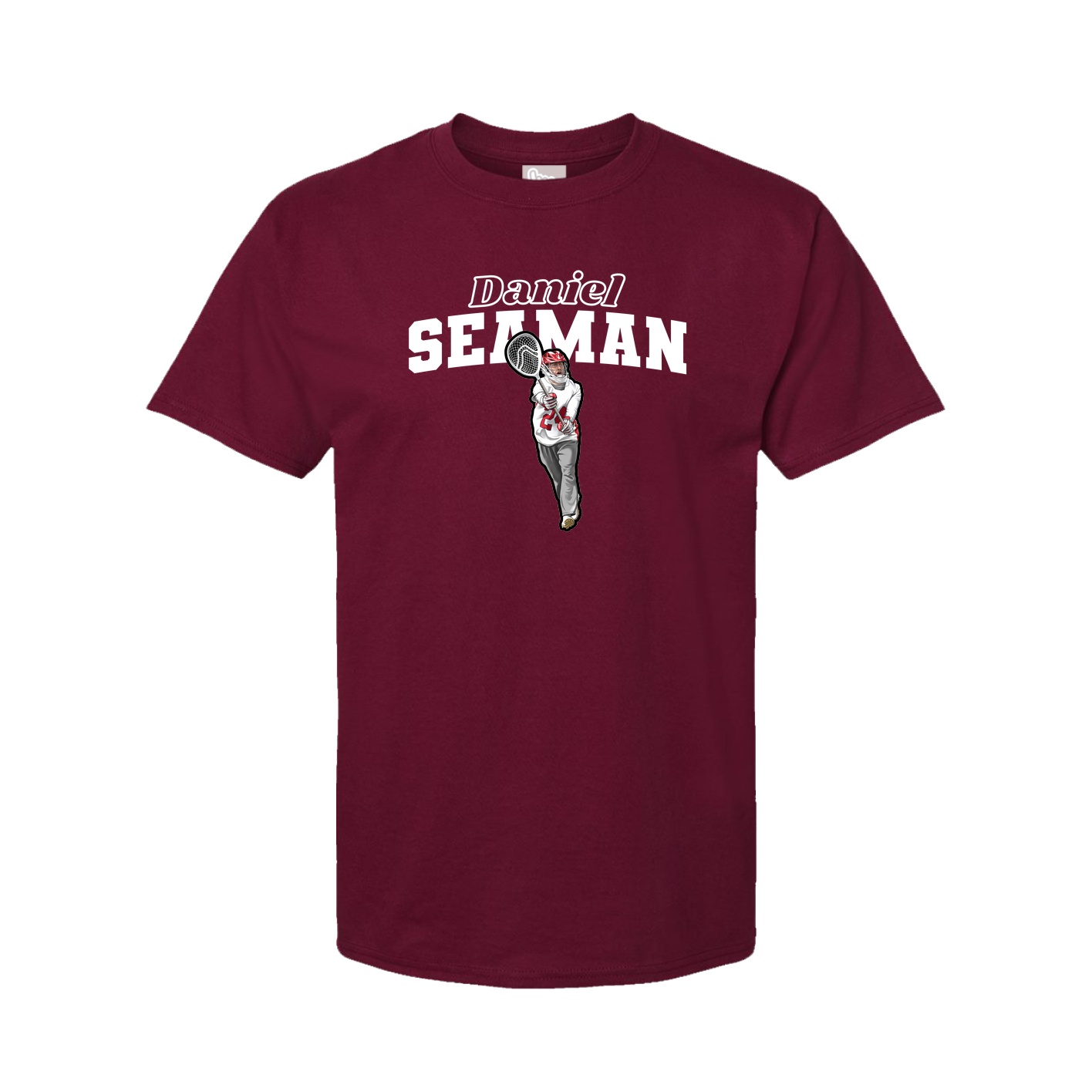Tee — Name Arch in Cardinal