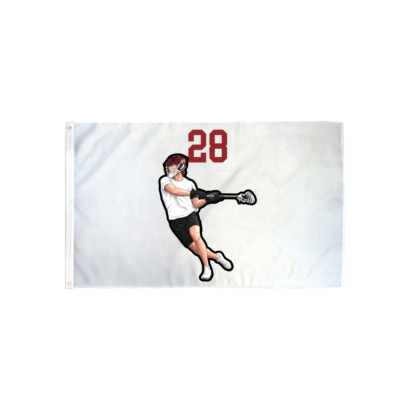 3x5 Flag — Number Top in Classic