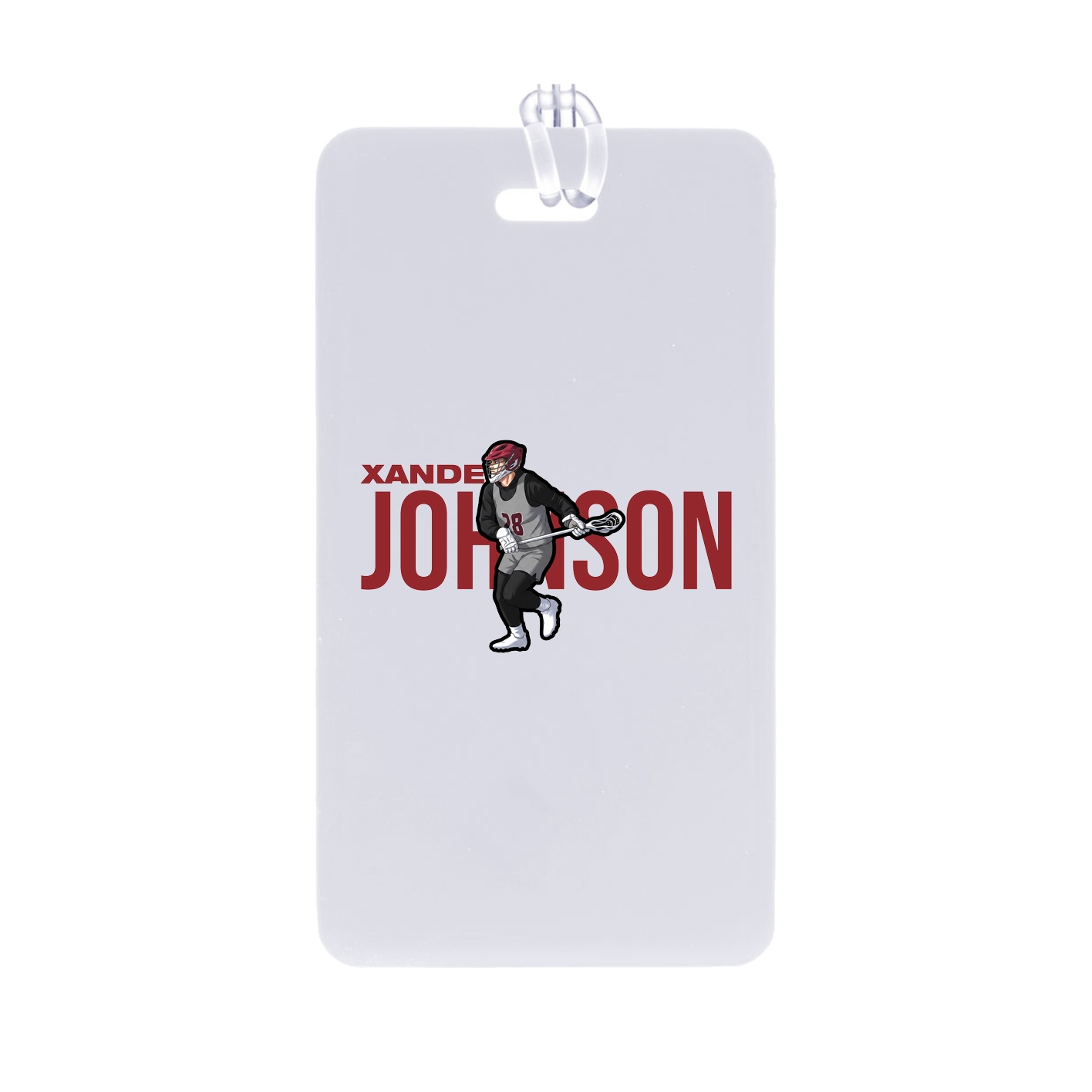 Bag Tag — Player Name in Classic