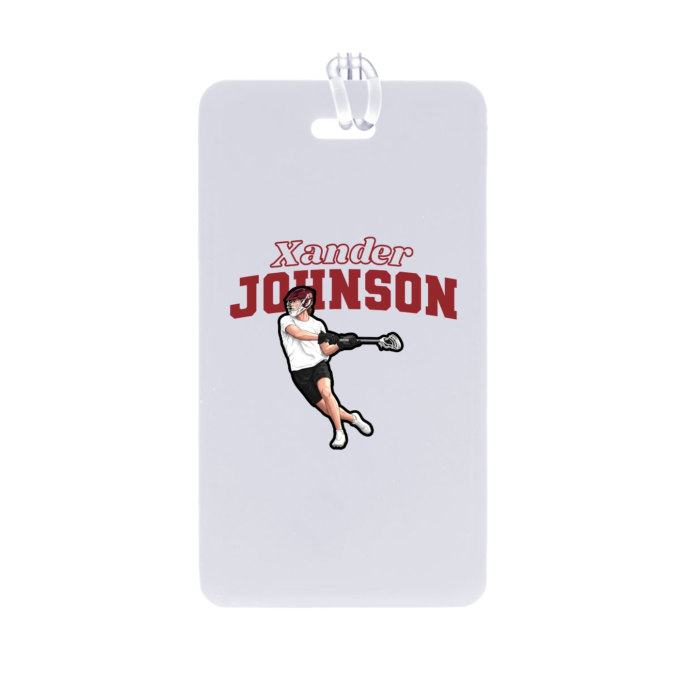 Bag Tag — Name Arch in Classic