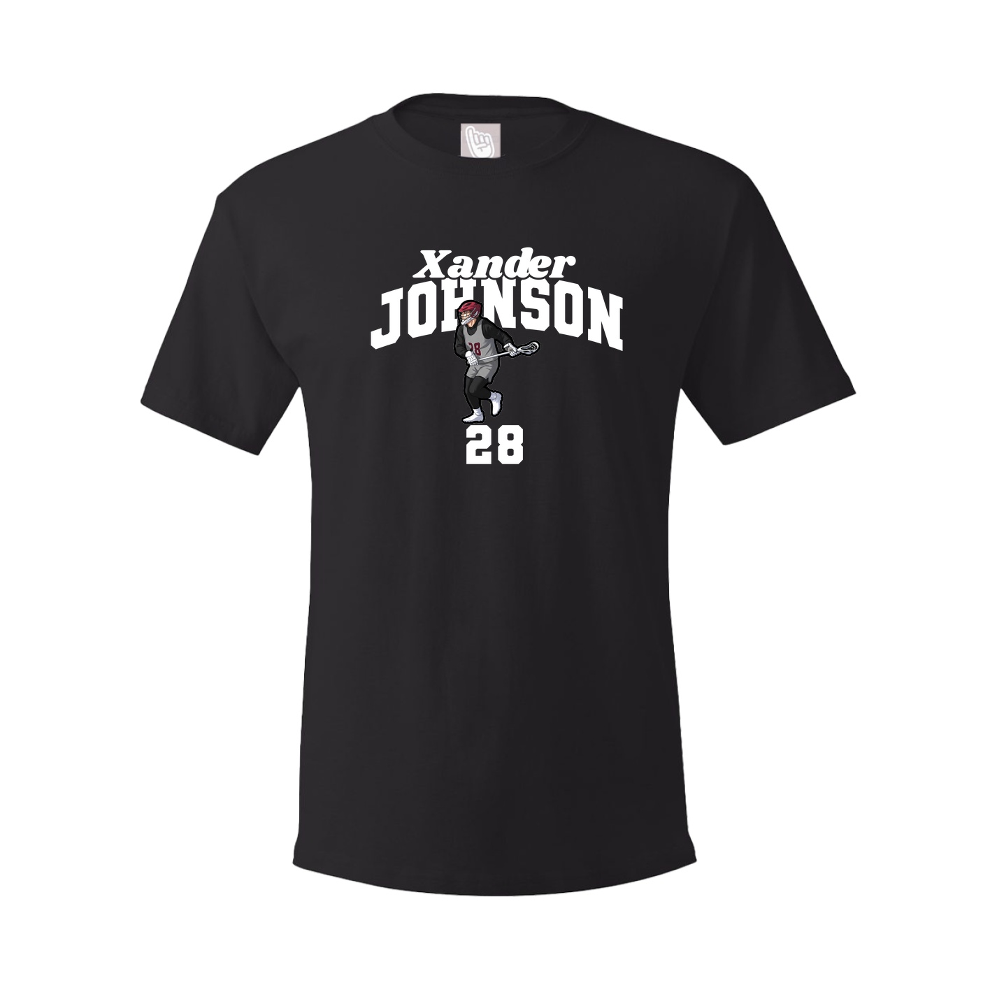 Tee — Signature Arch in Black