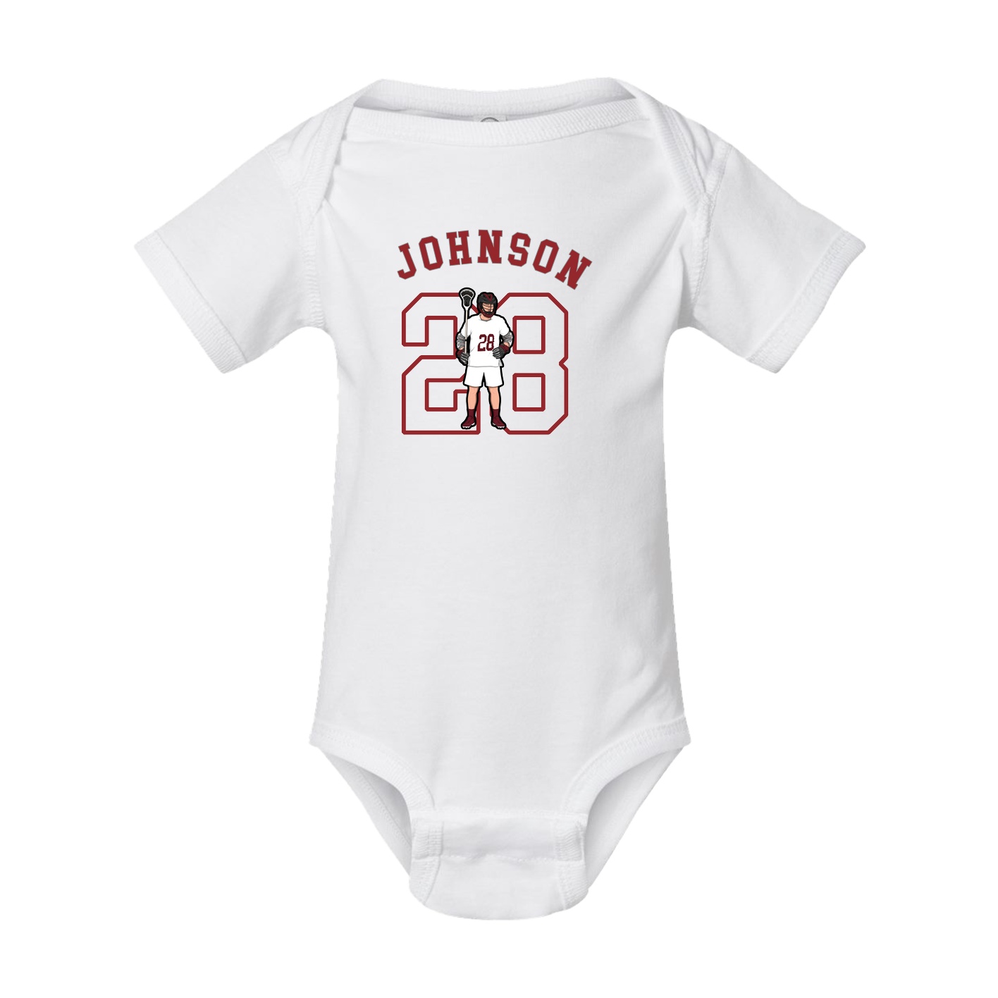 Baby Onesie — Shirsey Arch in White