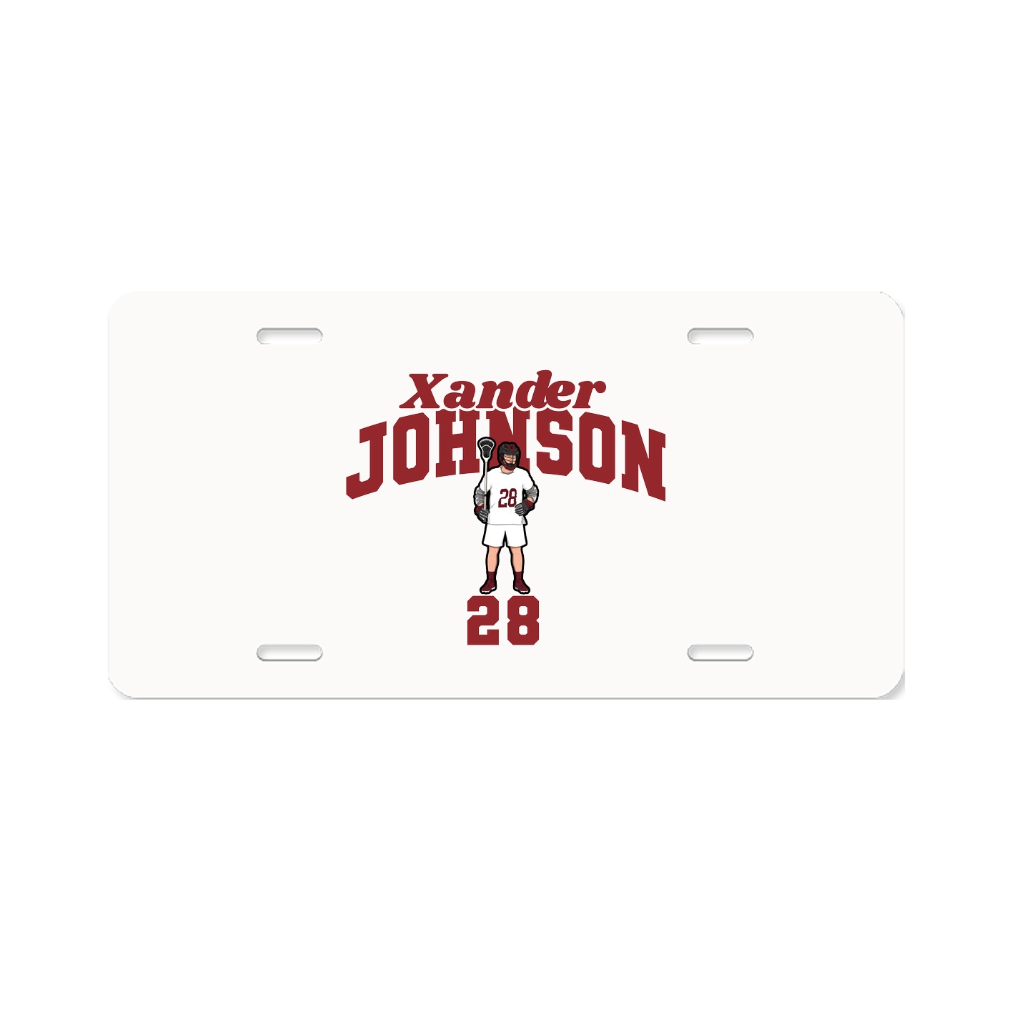 License Plate — Signature Arch in Classic