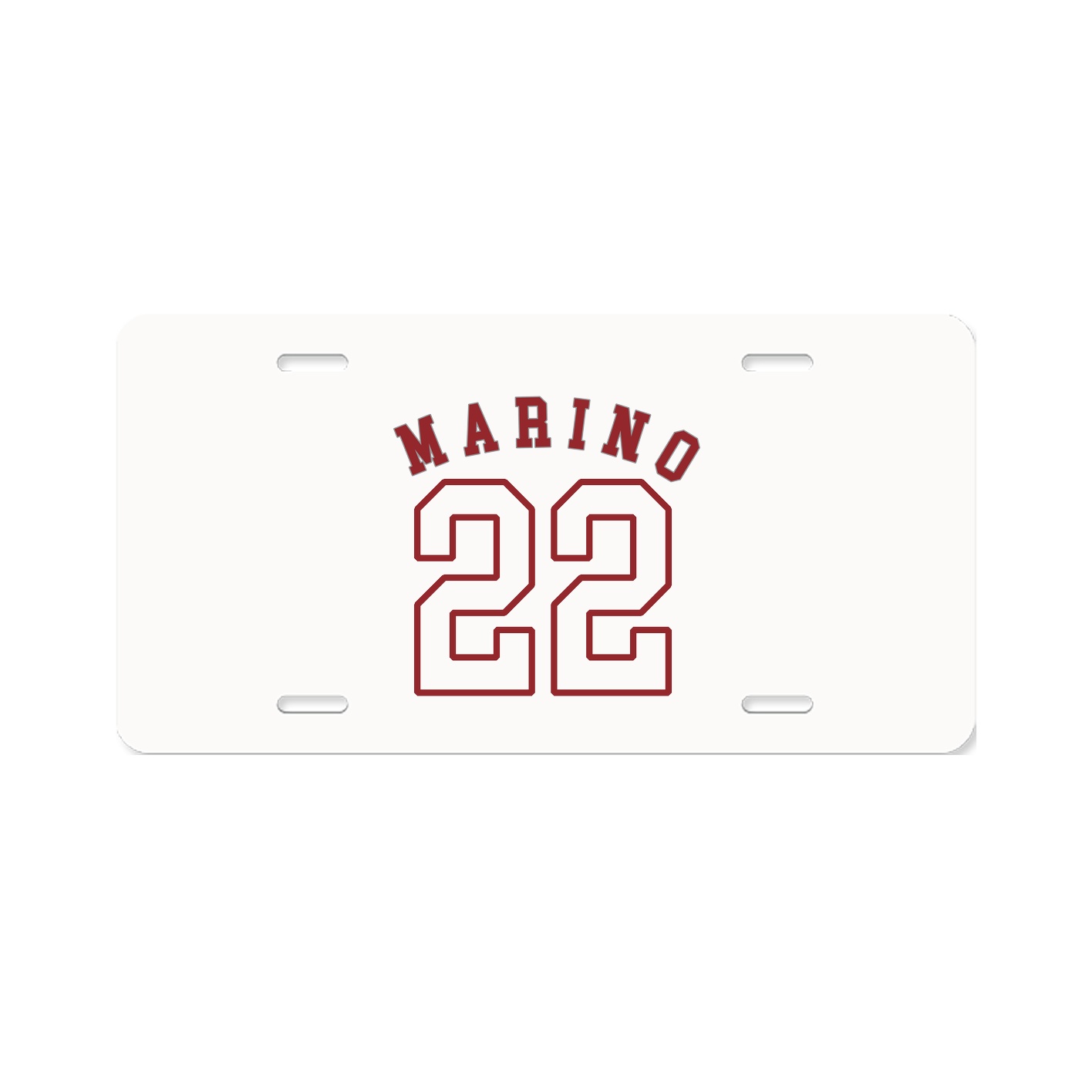 License Plate — Shirsey Arch in Classic