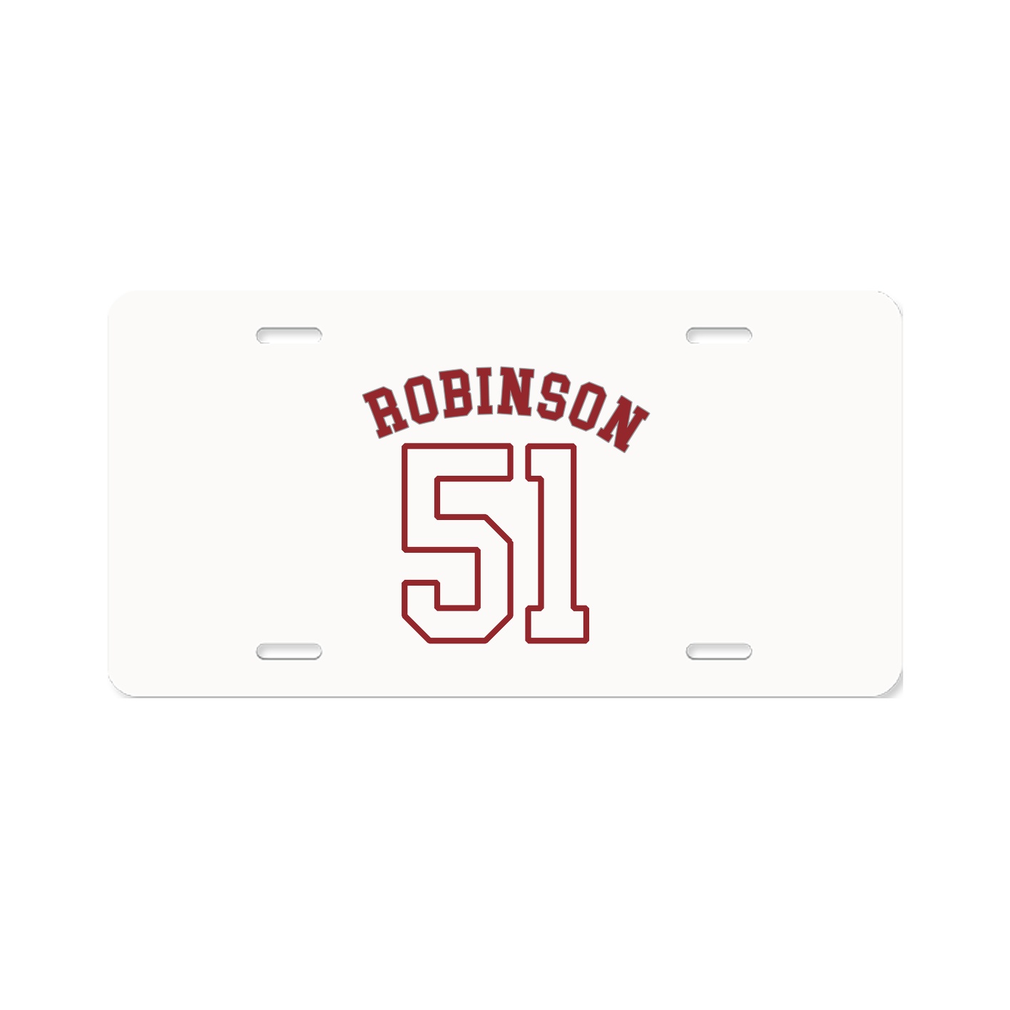 License Plate — Shirsey Arch in Classic