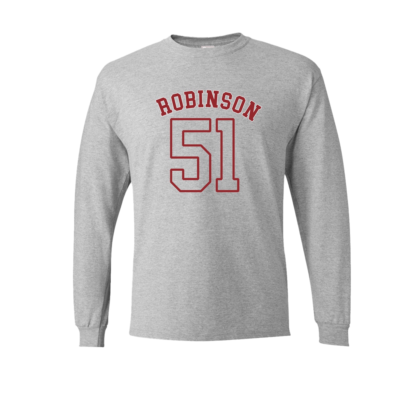 Long Sleeve Tee — Shirsey Arch in Grey