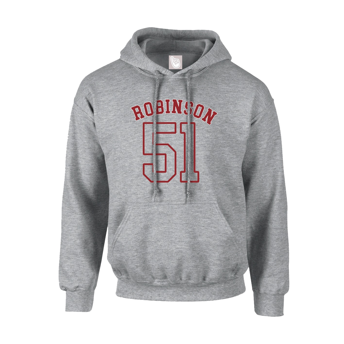Youth Hoodie — Shirsey Arch in Grey