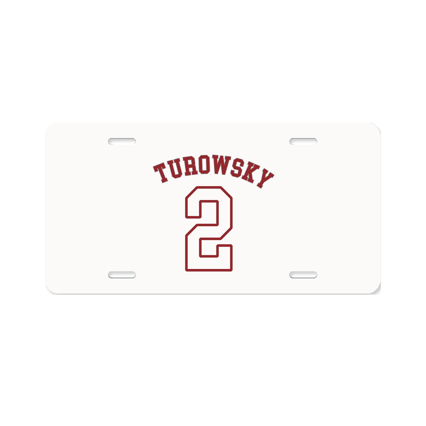License Plate — Shirsey Arch in Classic
