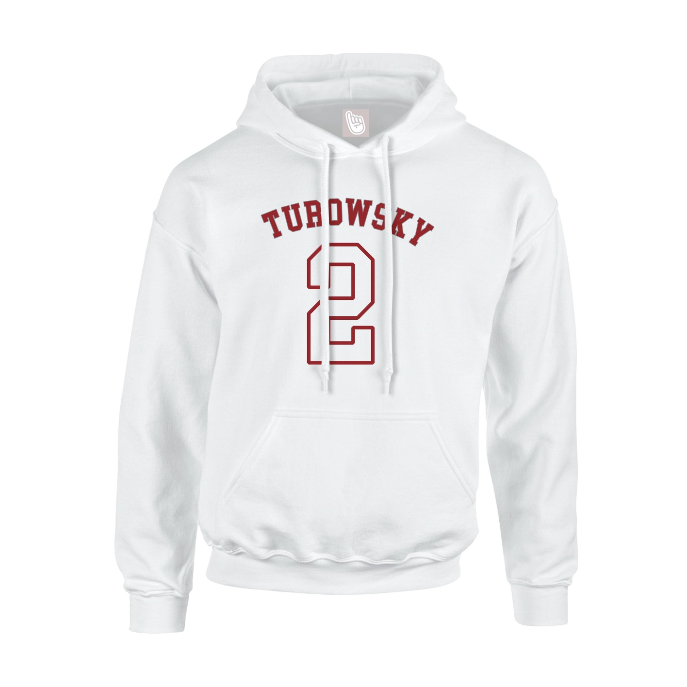 Hoodie — Shirsey Arch in White