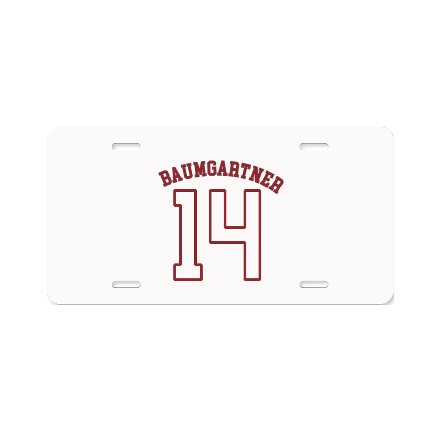 License Plate — Shirsey Arch in Classic