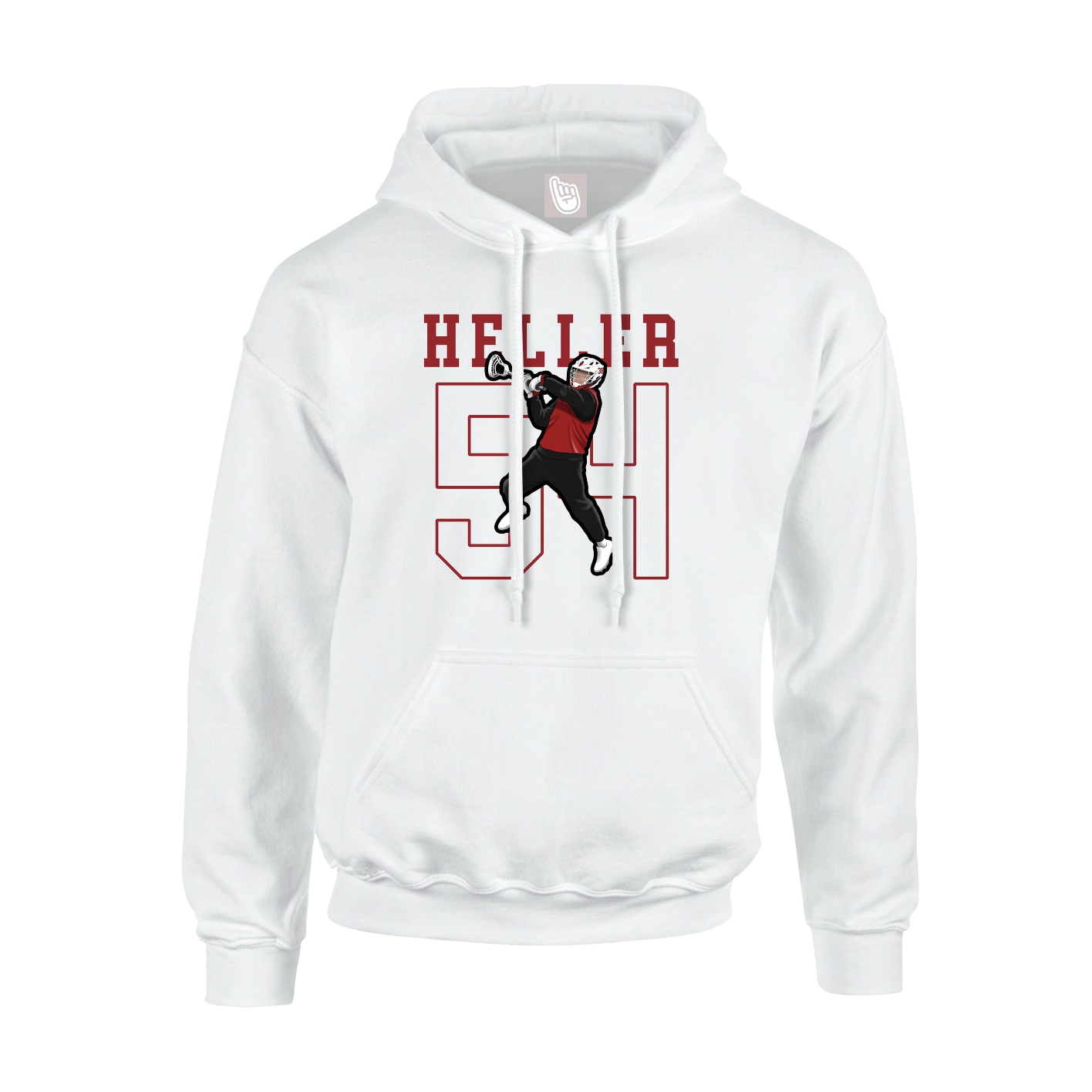 Youth Hoodie — Shirsey in White