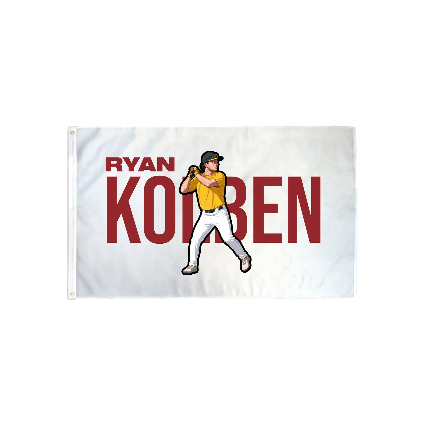 3x5 Flag — Player Name in Classic