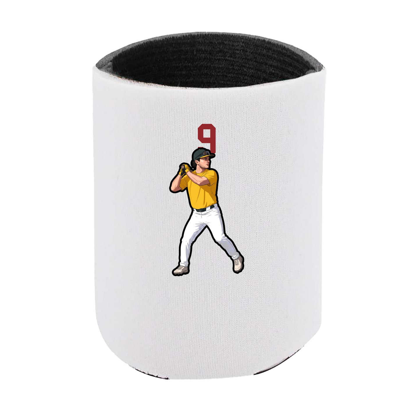 Can Holder — Number Top in White