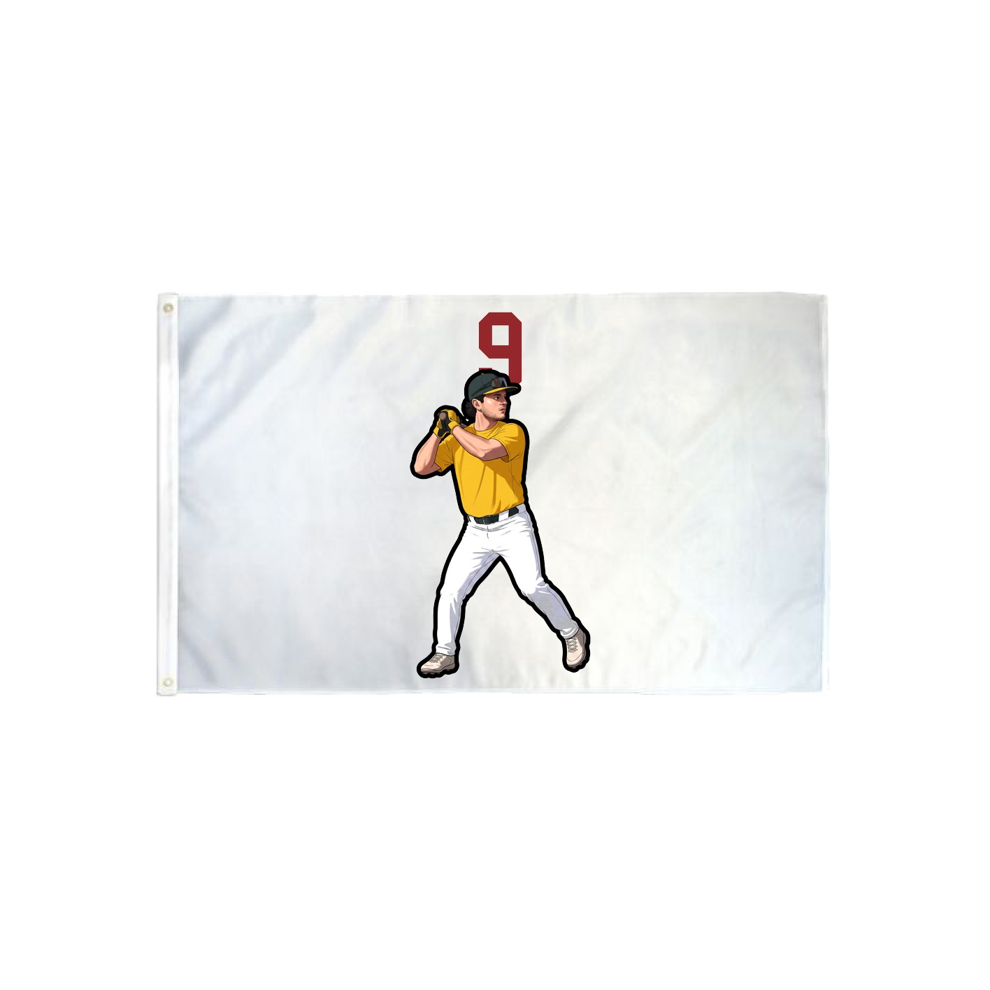 3x5 Flag — Number Top in Classic