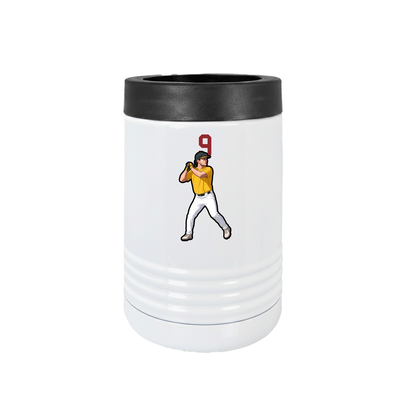 Beverage Holder — Number Top in White