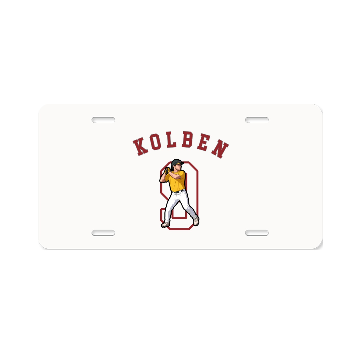License Plate — Shirsey Arch in Classic