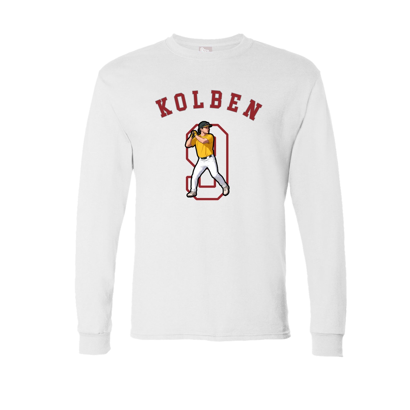 Long Sleeve Tee — Shirsey Arch in White