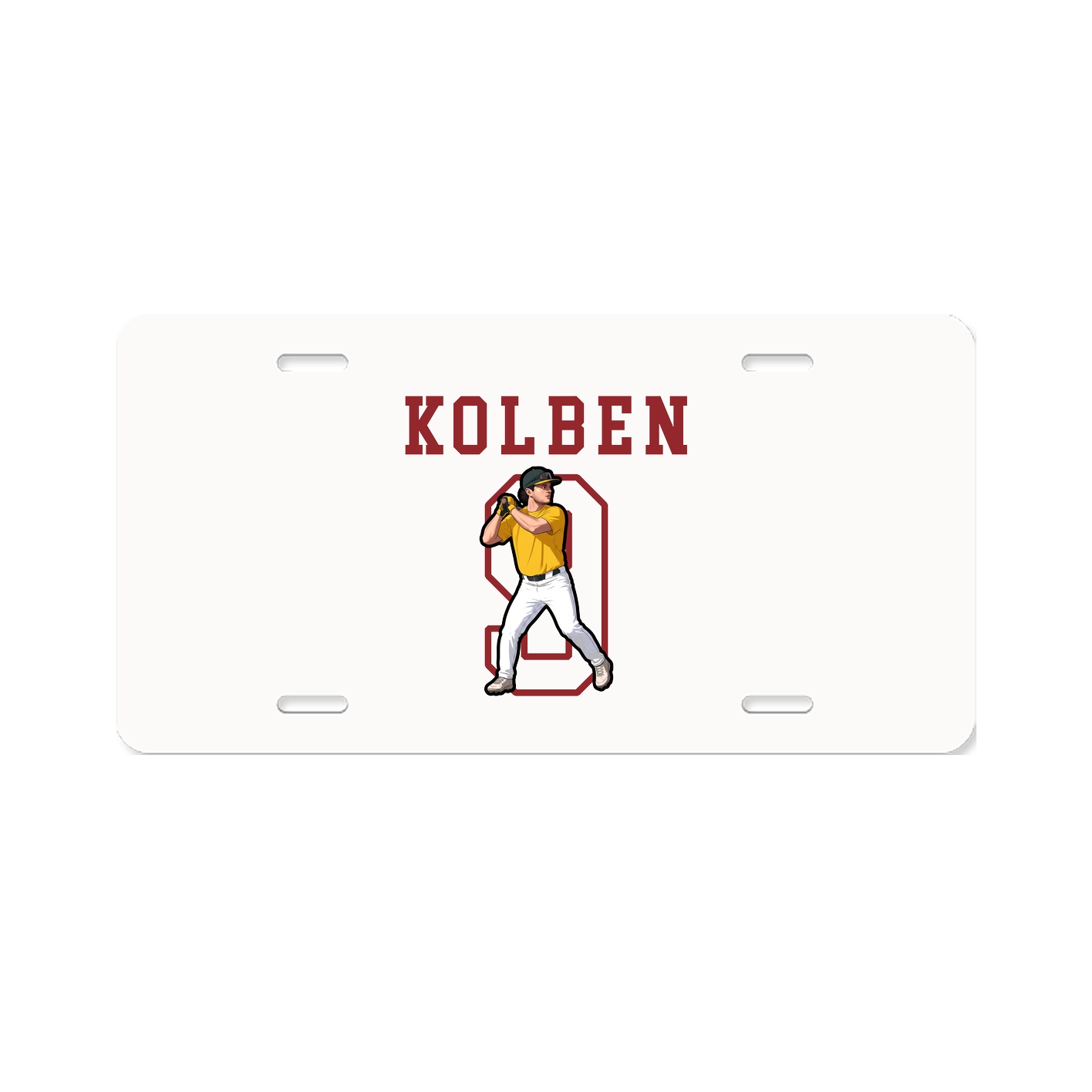 License Plate — Shirsey in Classic