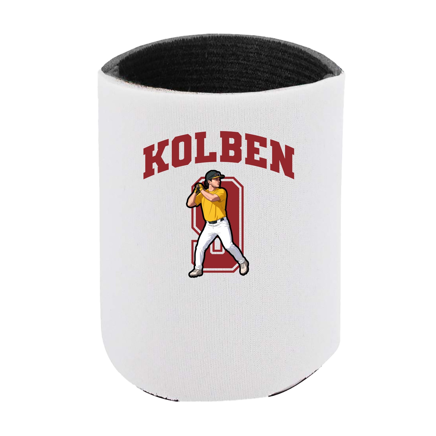 Can Holder — Number in White