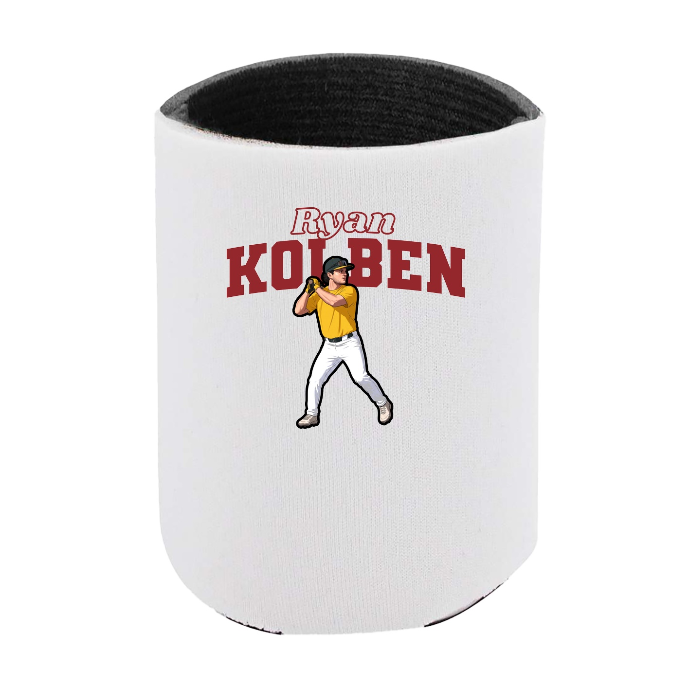 Can Holder — Name Arch in White
